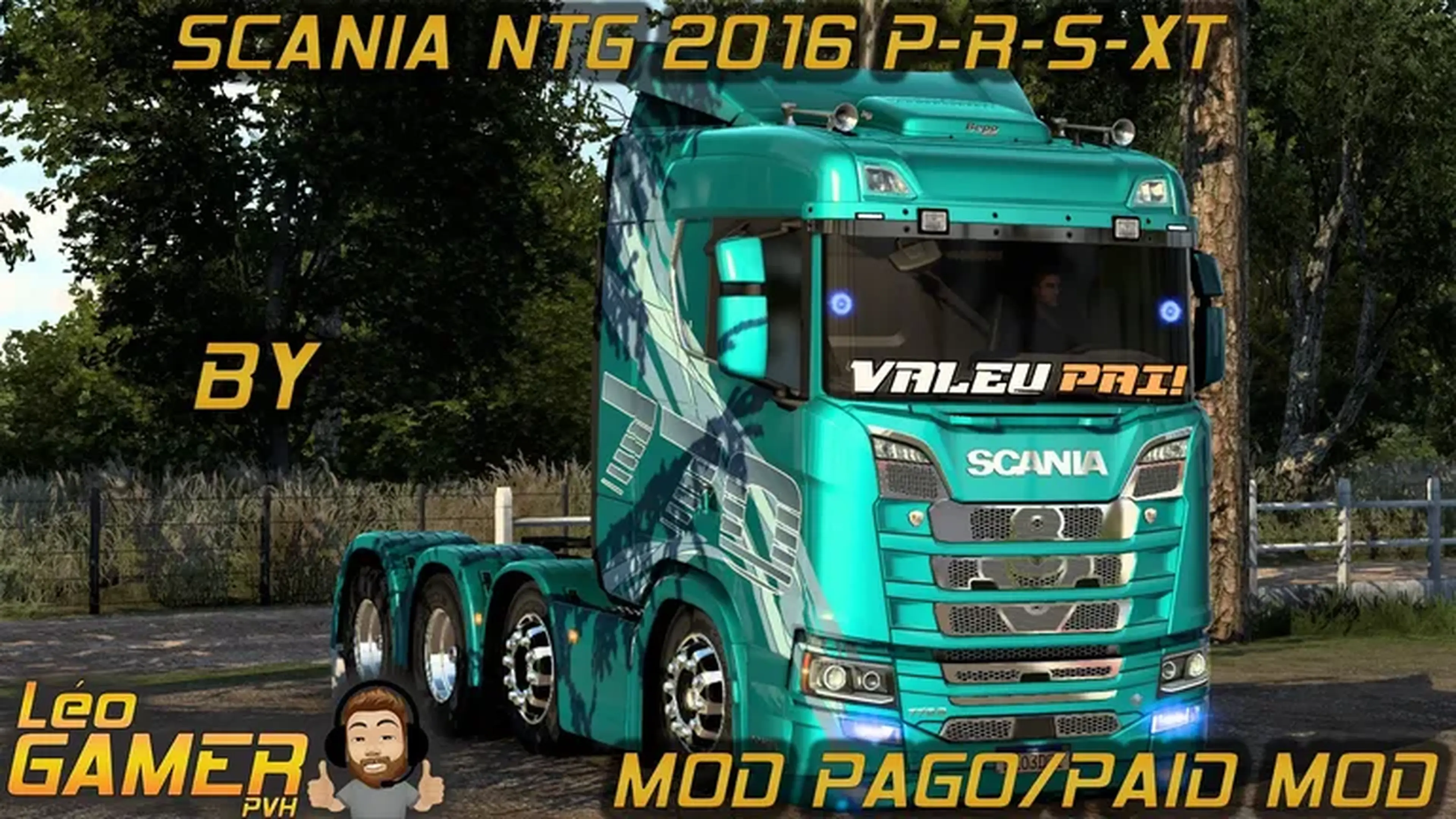 SCANIA NTG 2016 P-R-S-XT BY LEO GAMER PVH imagem
