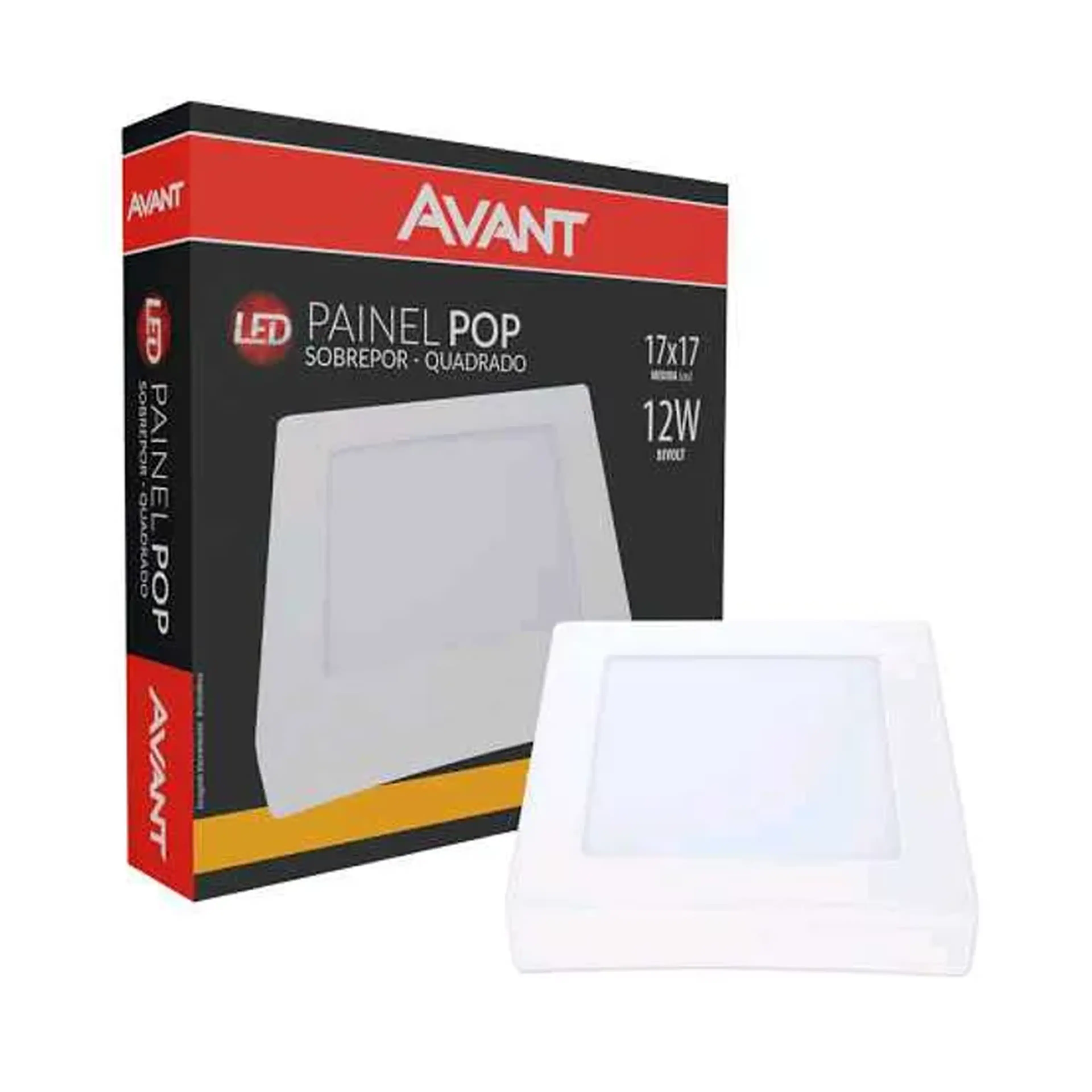 Painel Pop LED Quadrado 12 W imagem