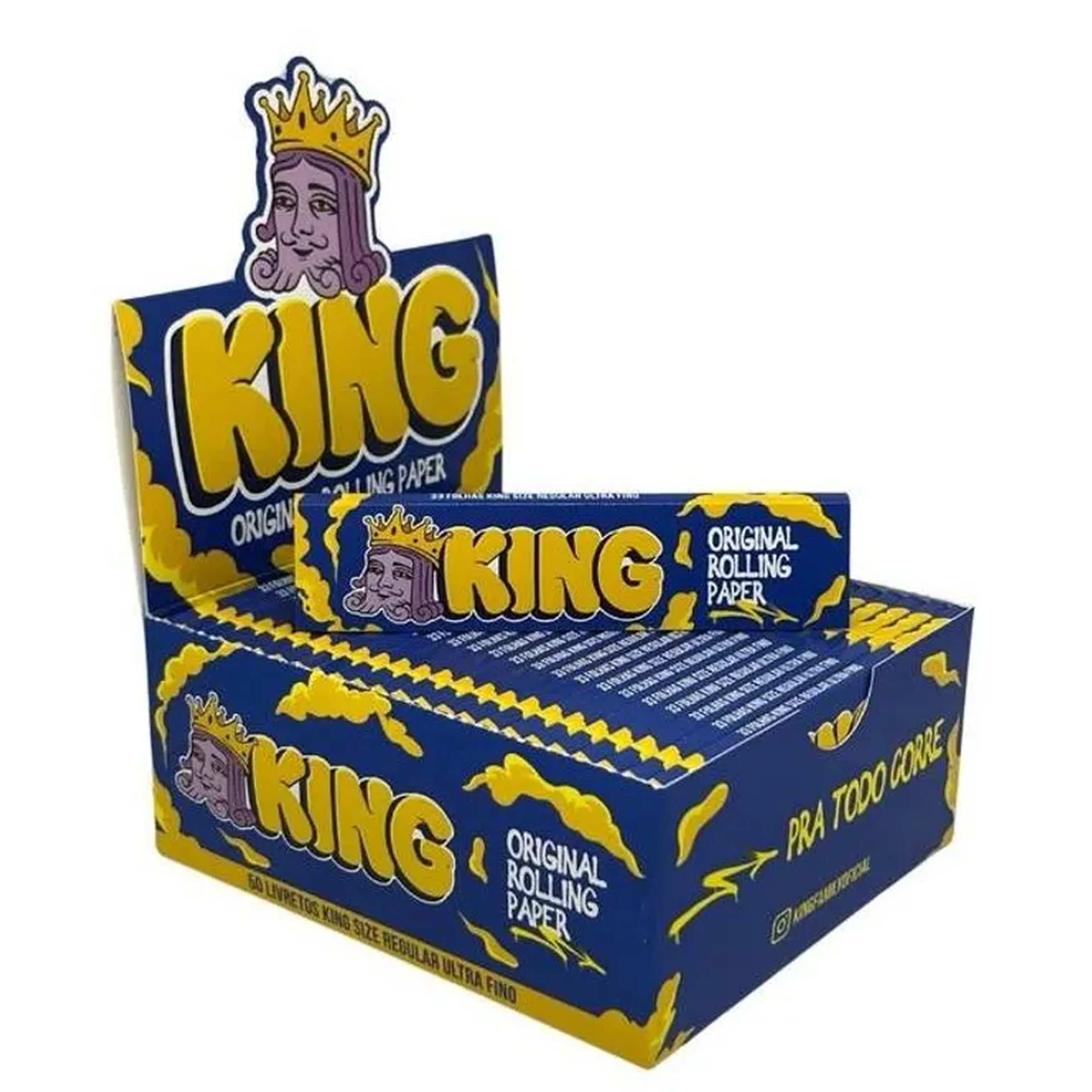 Seda King Original Rolling Paper imagem