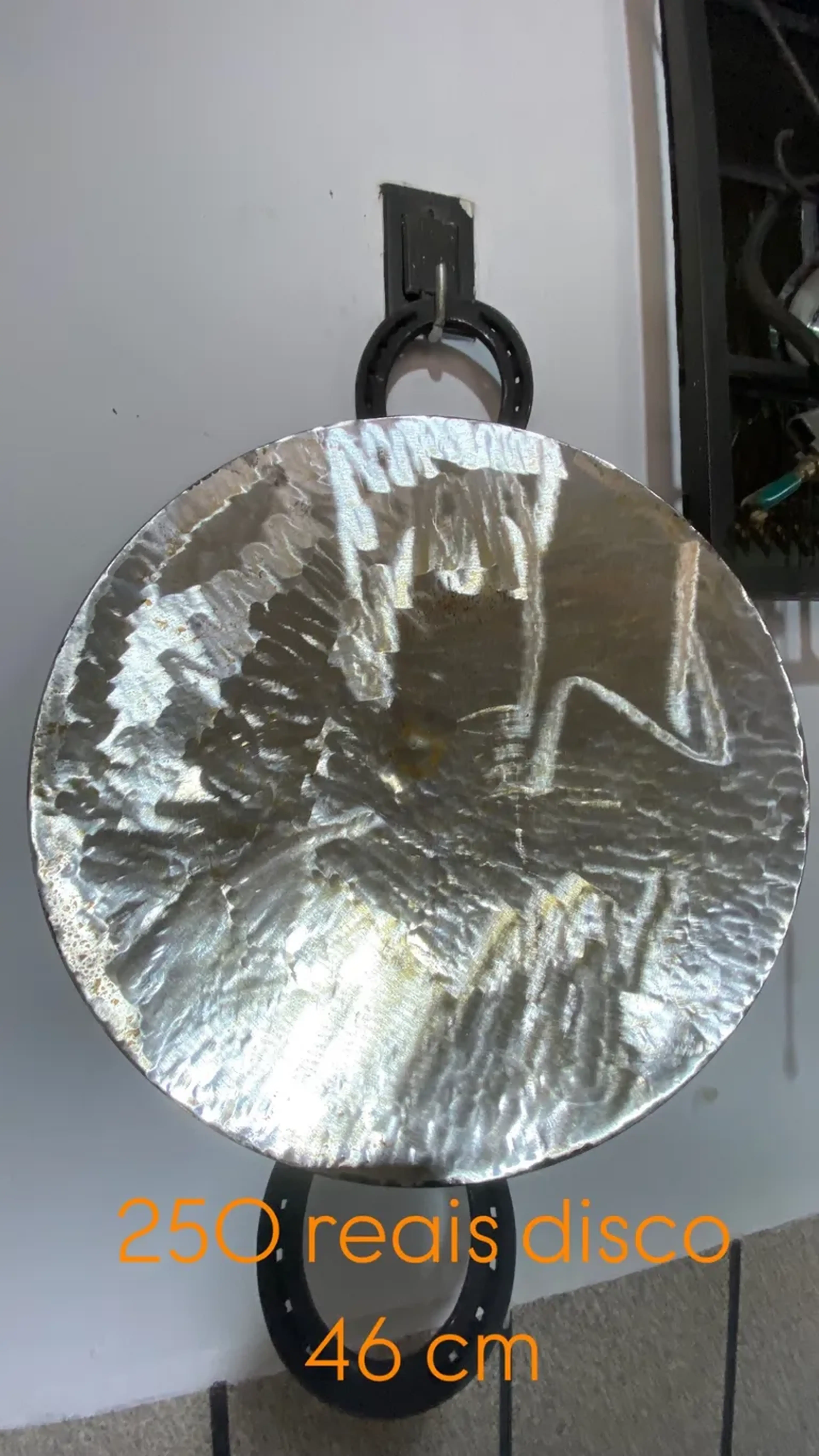 Disco de arado original liso 46 cm diâmetro imagem