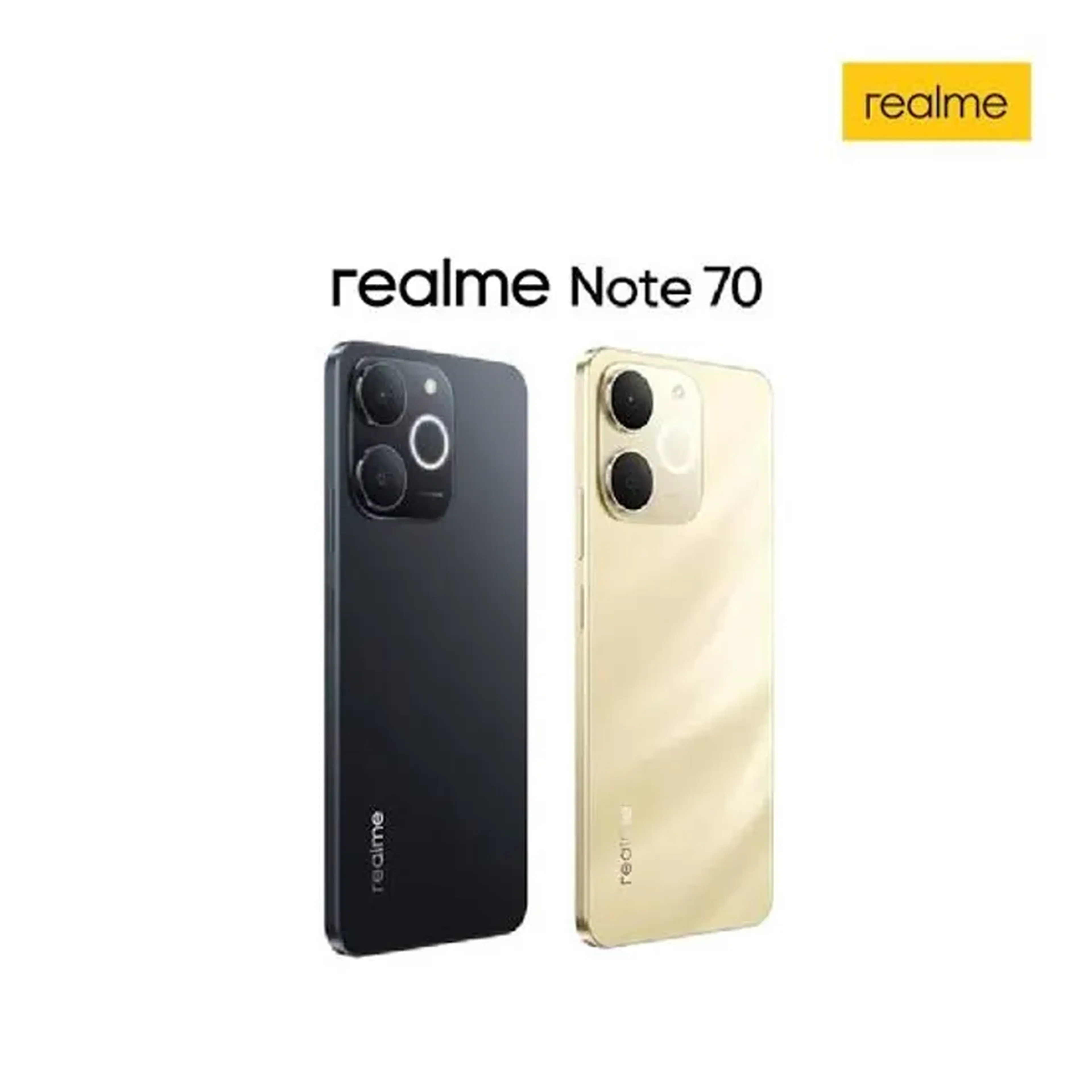 Realme Note 70 + 256GB + 8GB RAM - Dourado (Gold) imagem