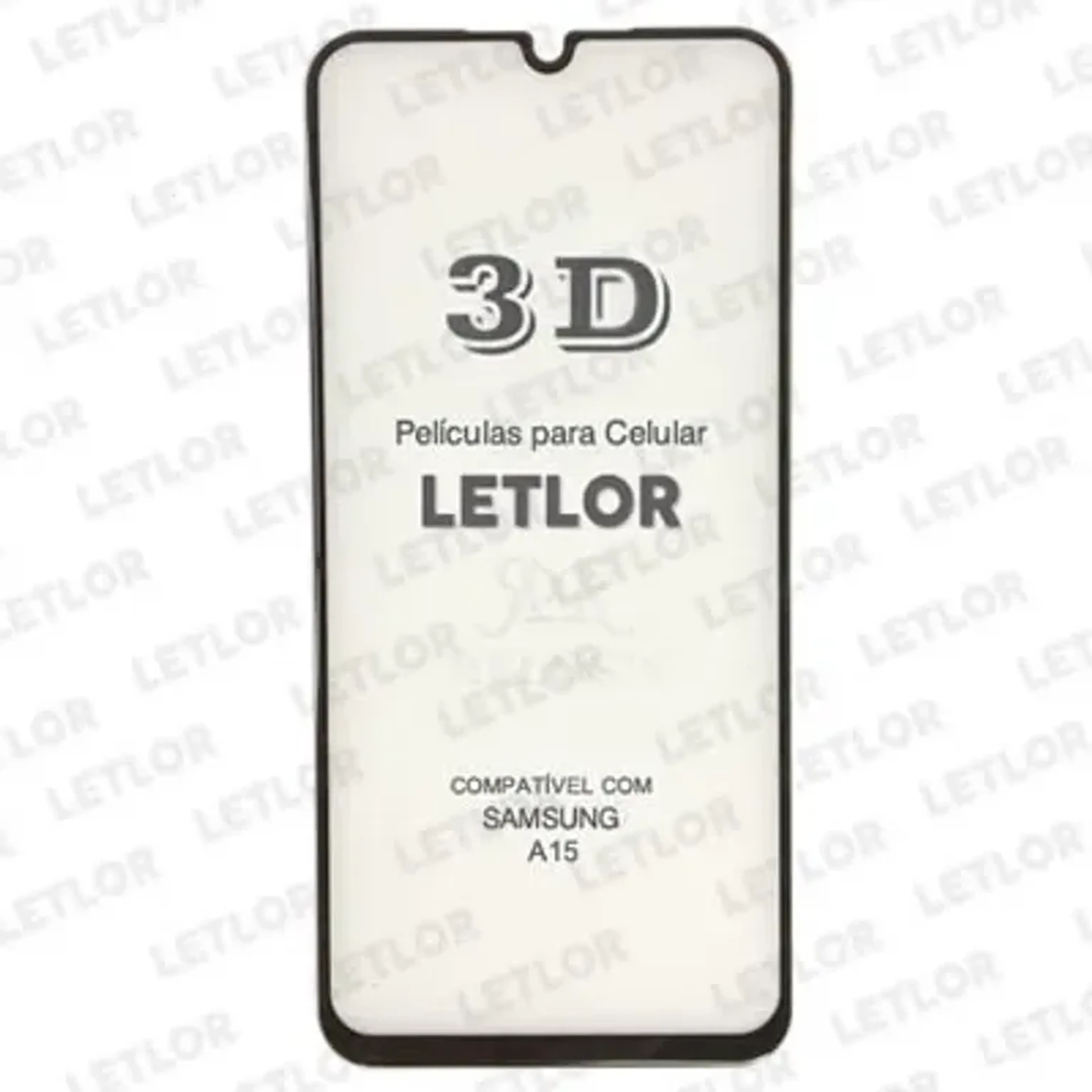 Pelicula Para Galaxy A15, De de Vidro 3D imagem