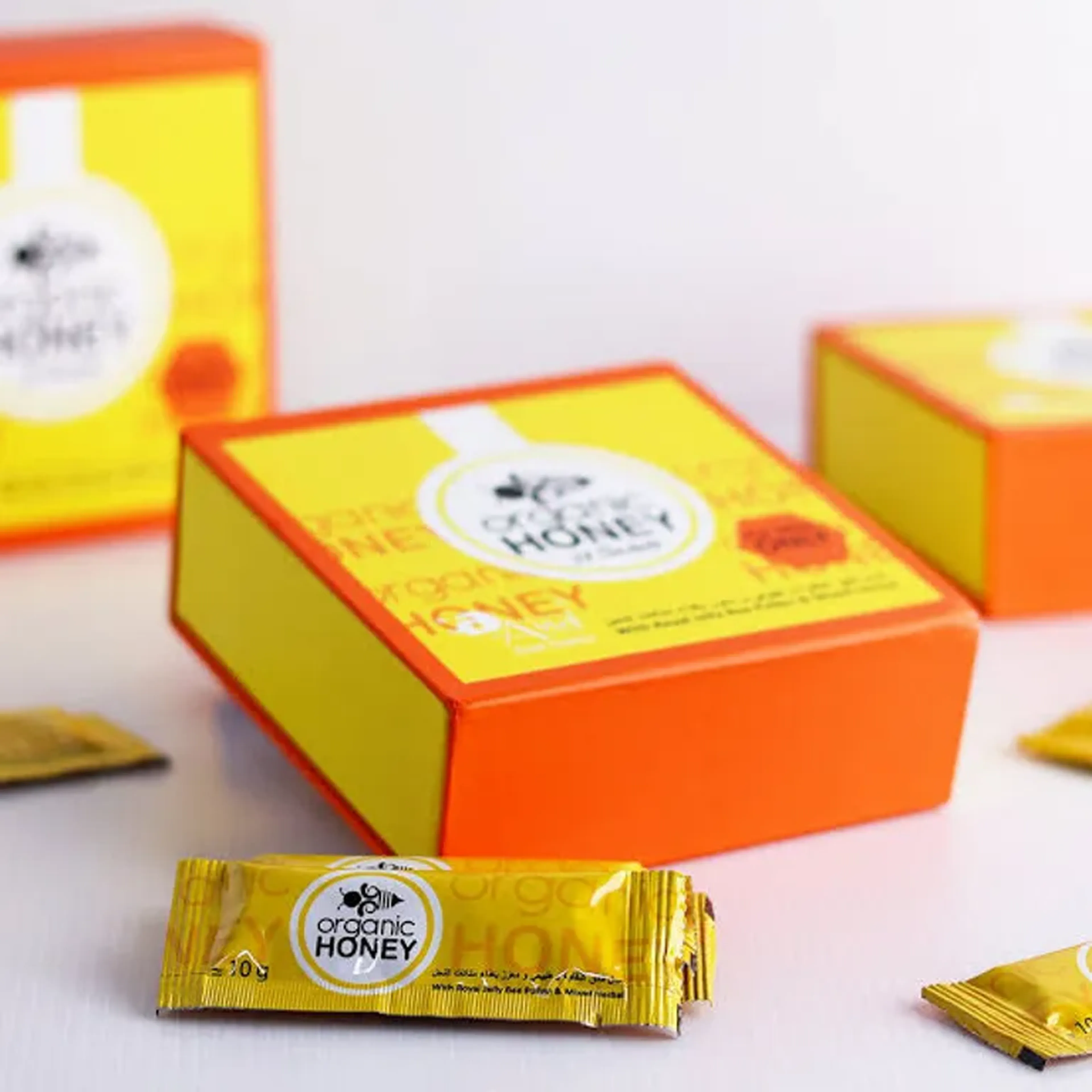 01 UNIDADE MELZINHO ORGANIC HONEY SACHÊ 10G imagem