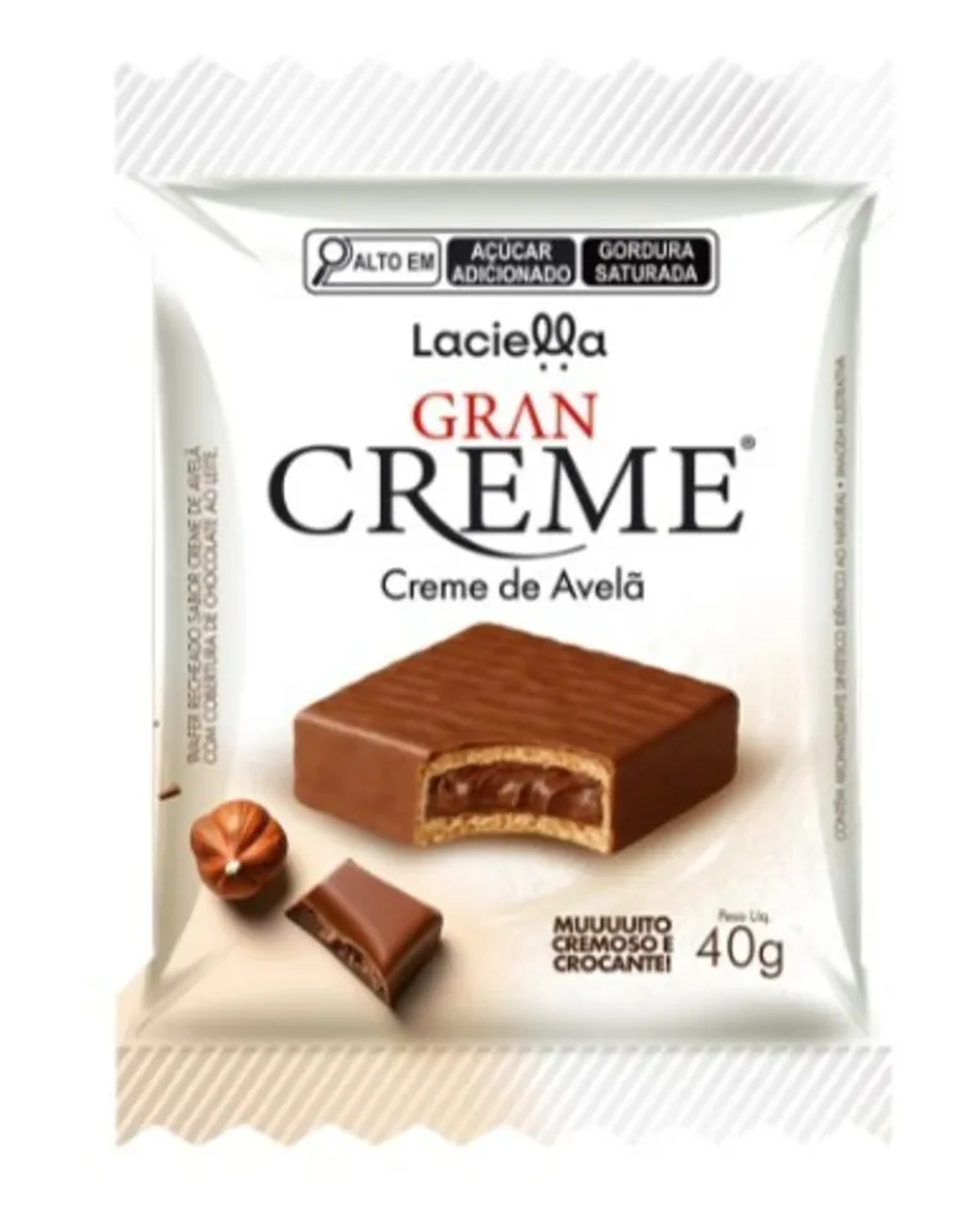 Laciella Gran Creme Avelã 40g imagem
