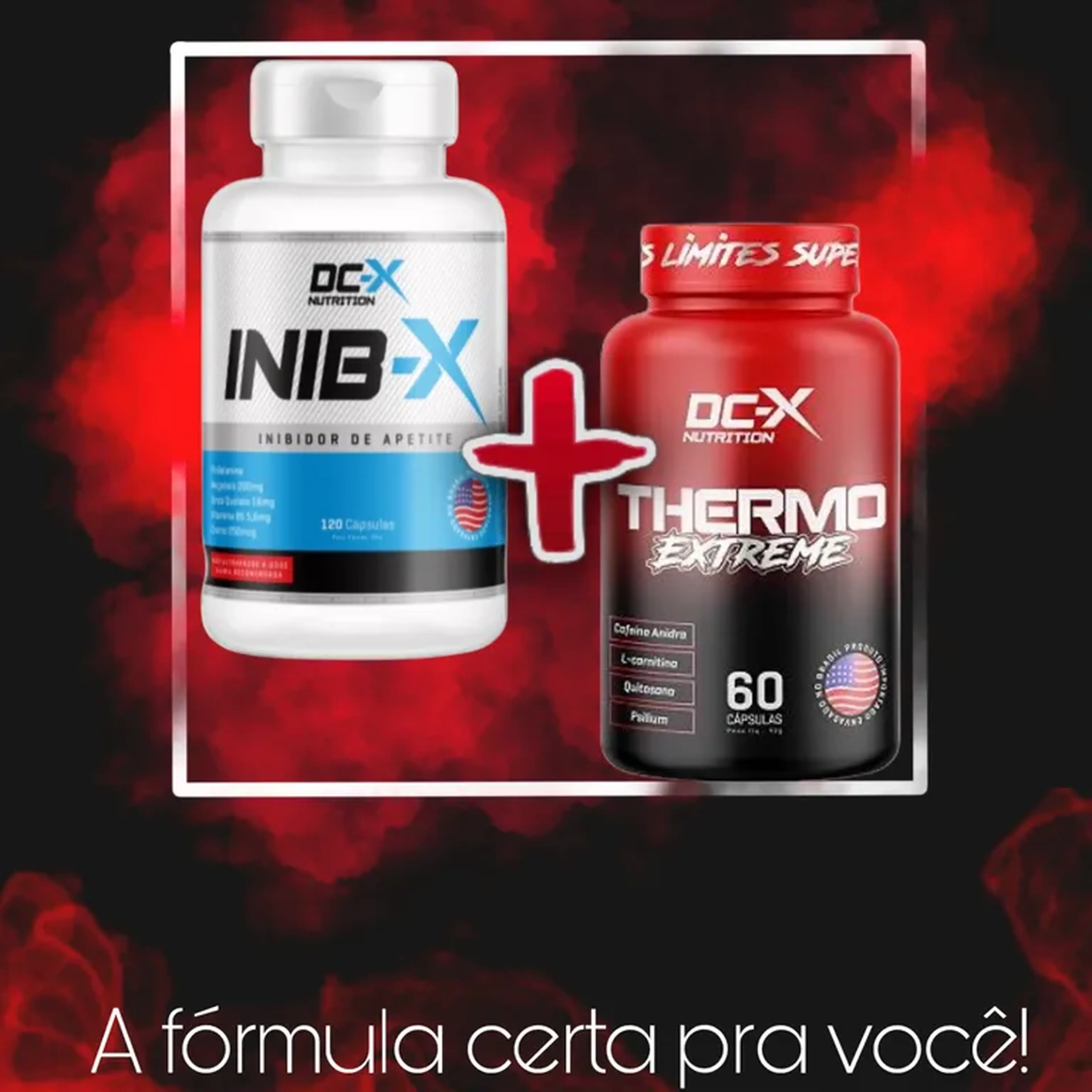 INIB-X 120cap. + THERMO EXTREME 60cap. imagem