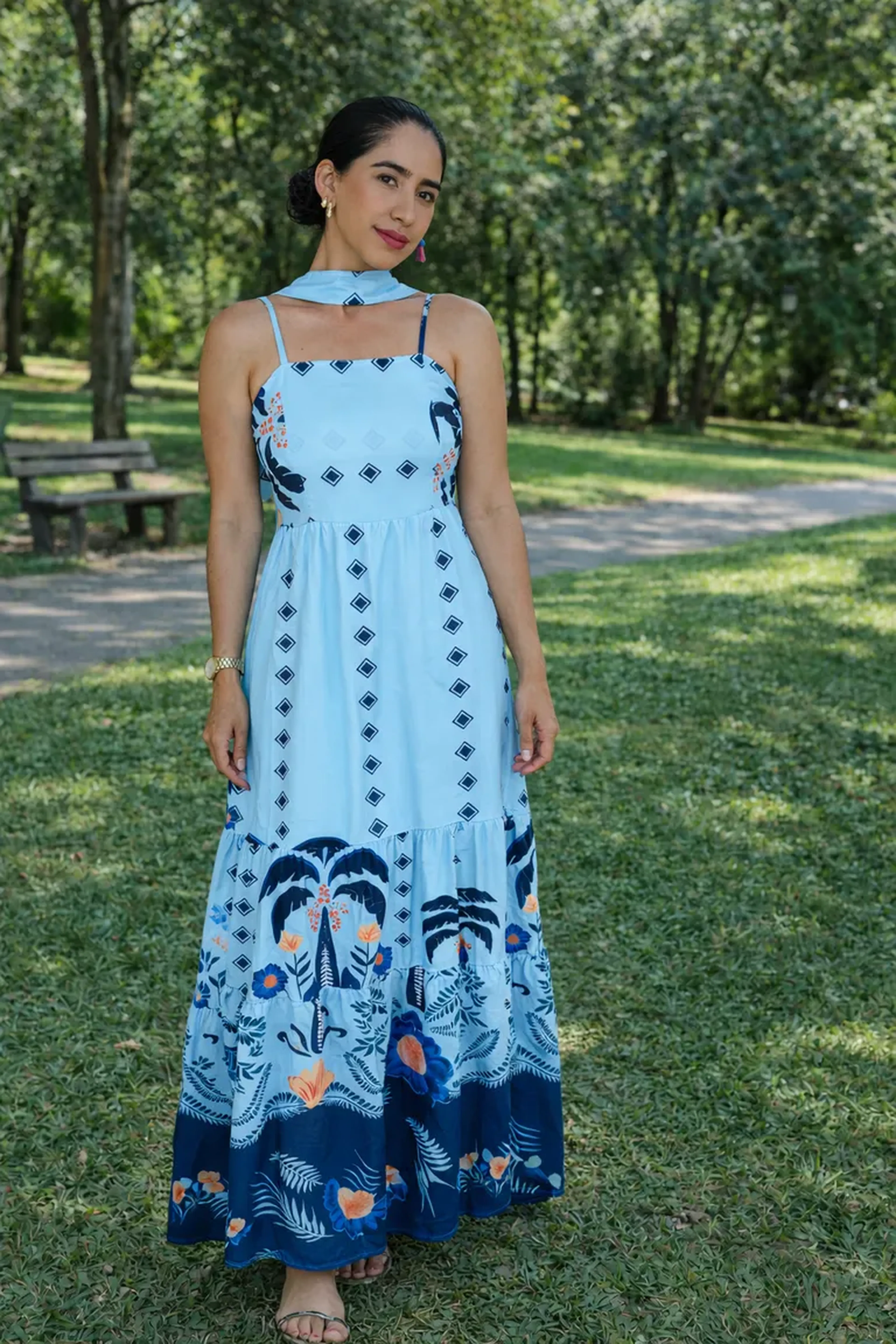 Vestido Alice longo imagem