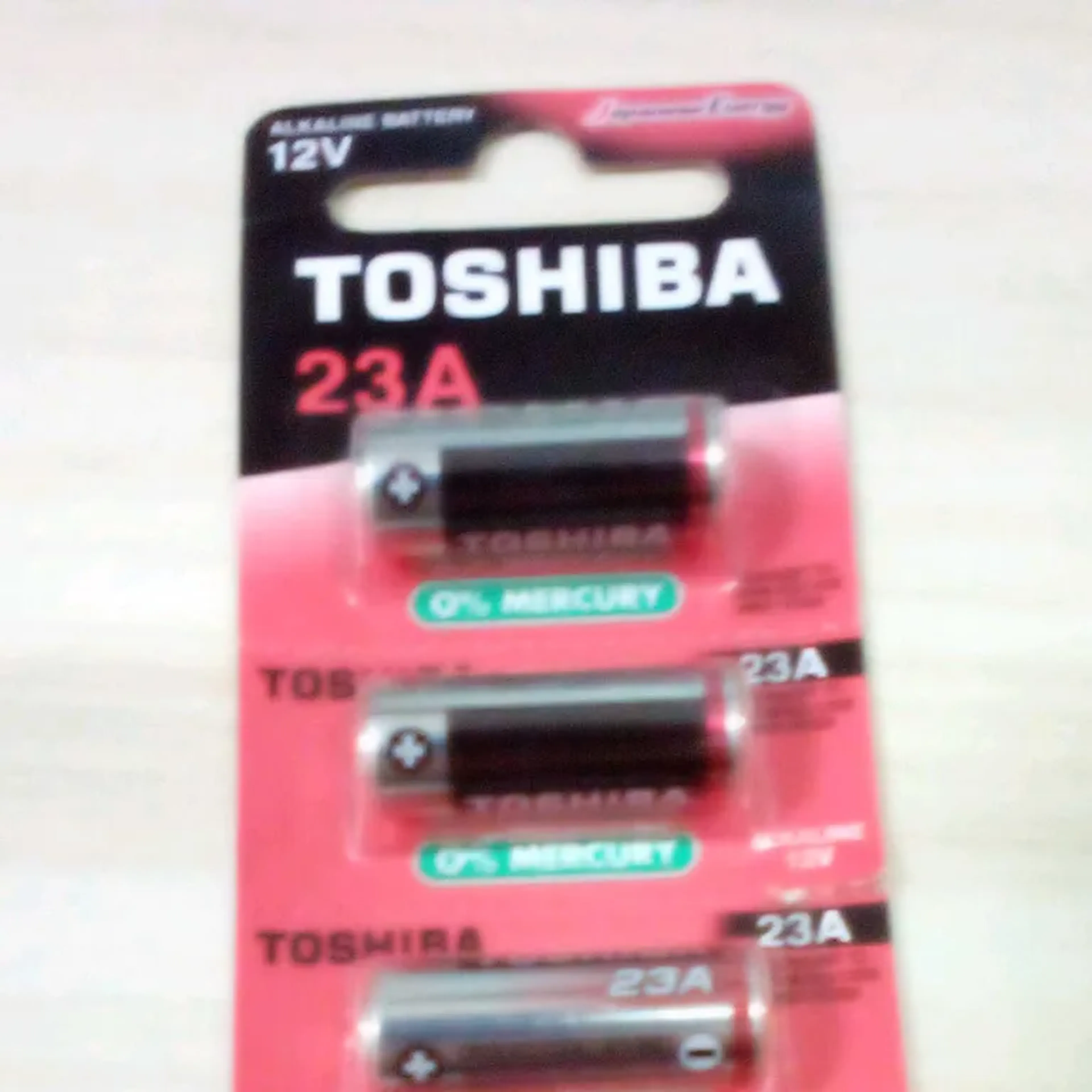 Bateria Alcalina Toshiba 23A imagem
