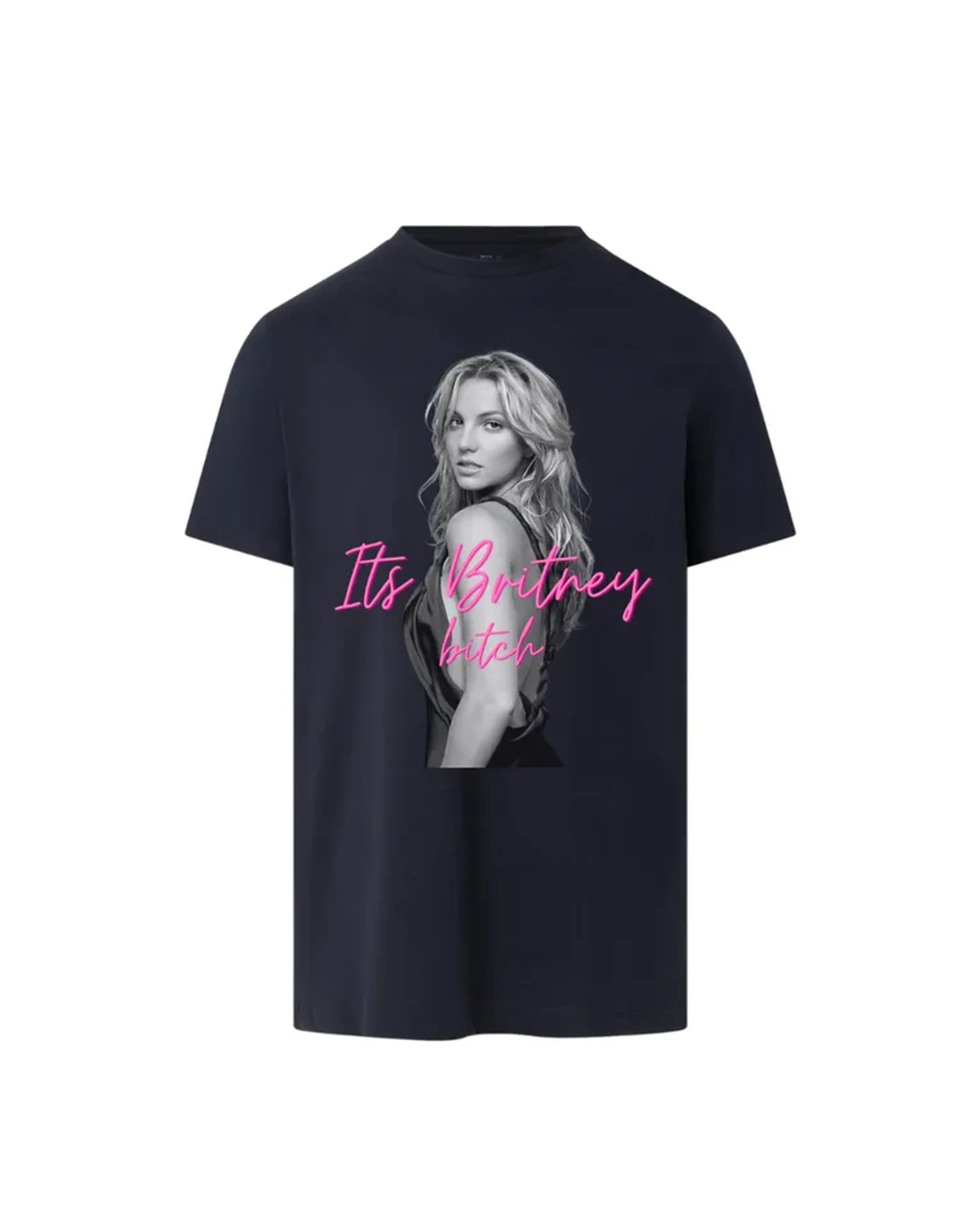 Camiseta preta Britney Spears imagem