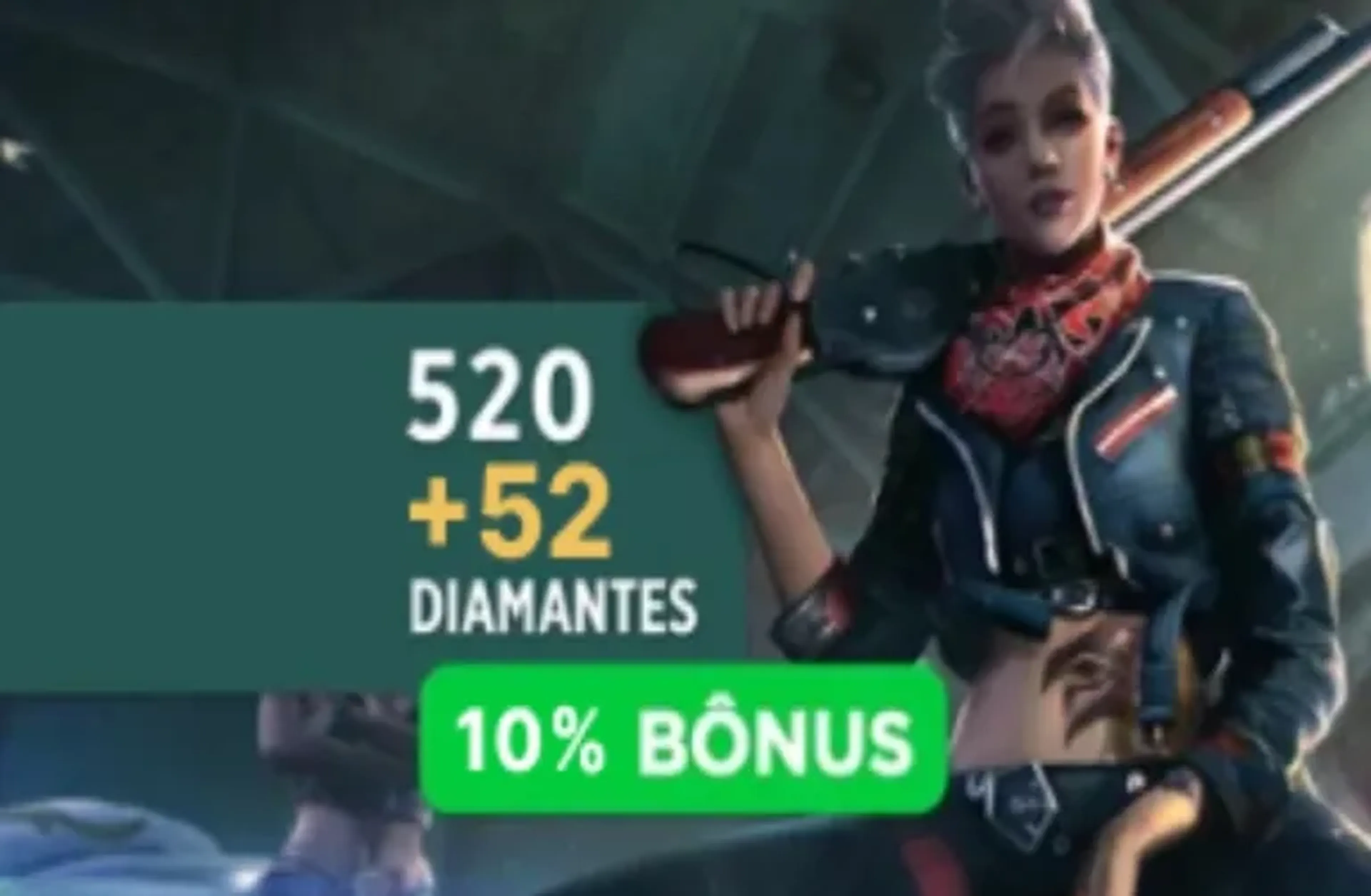 520 Diamantes +10% de Bônus imagem