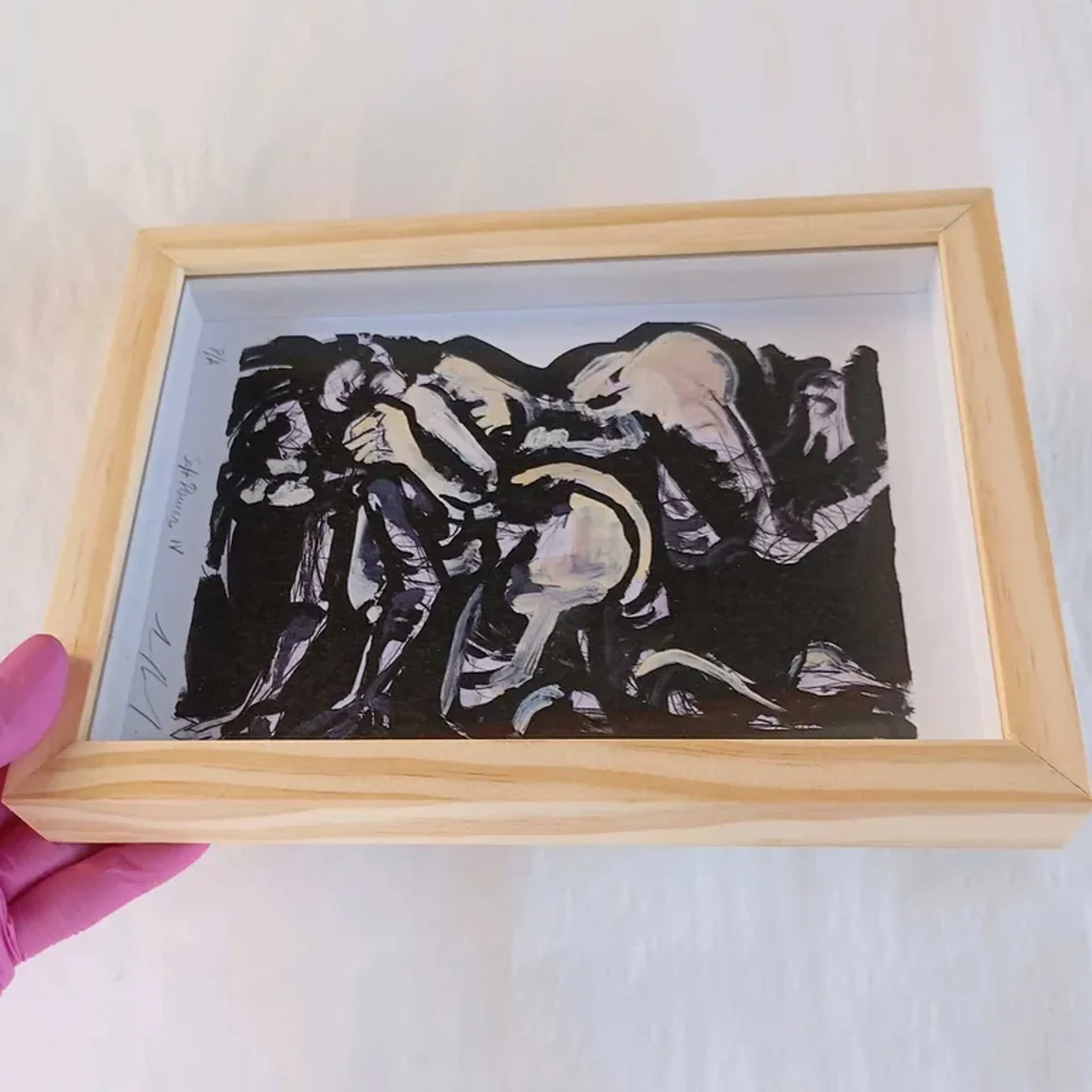 Soft Power IV - 15x21 cm moldura alta imagem