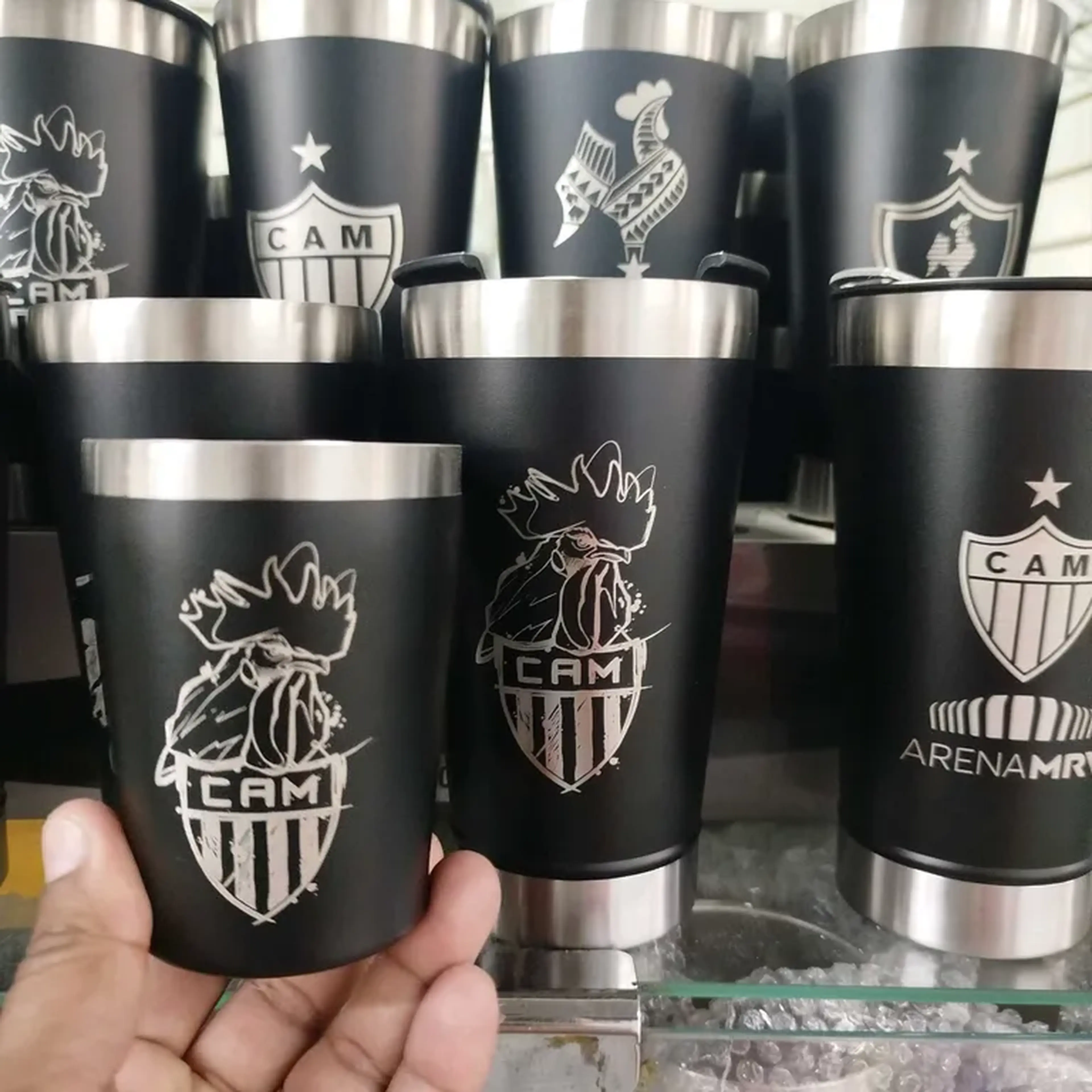 combo copo + garrafa imagem