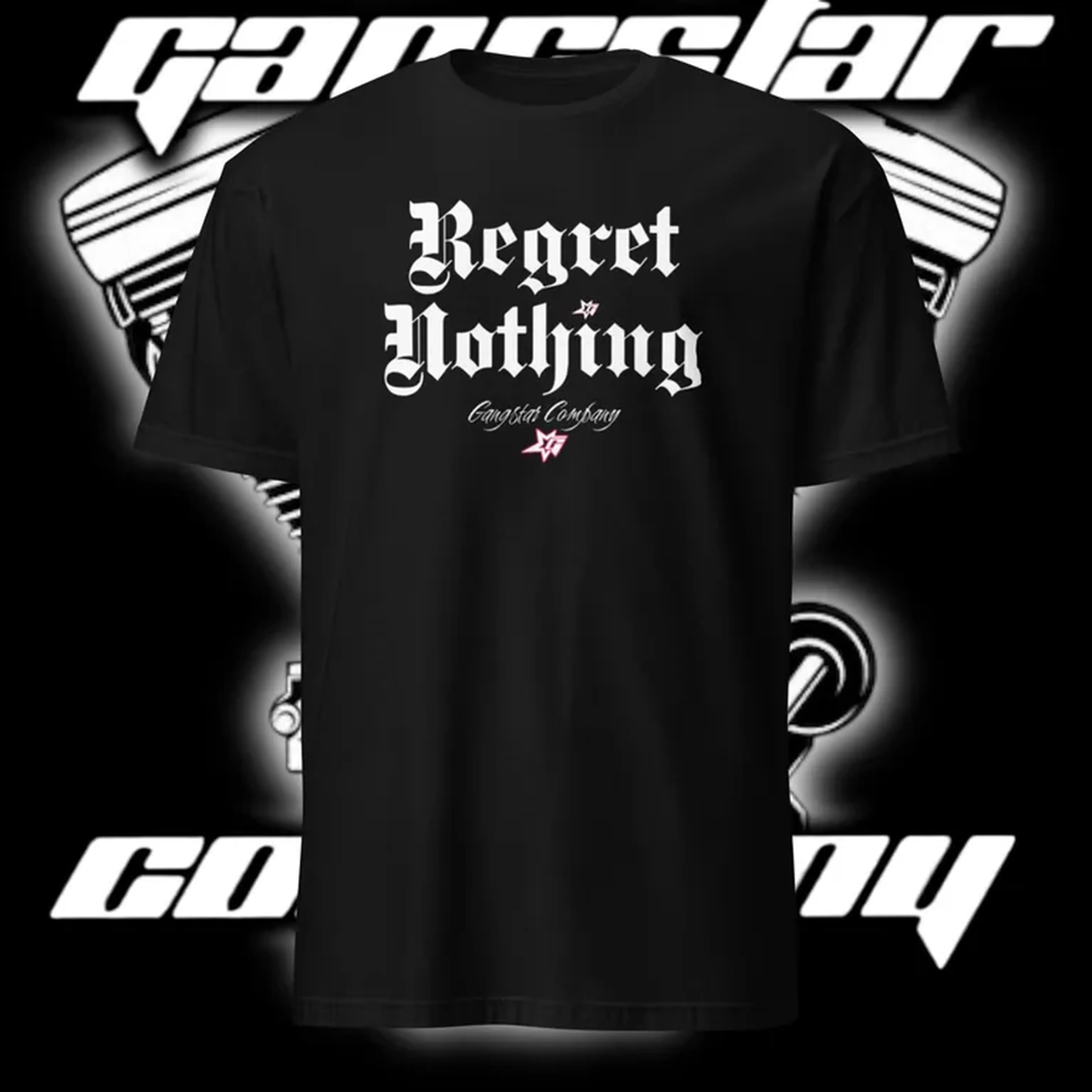 REGRET NOTHING CAMISETA GC 🇧🇷 imagem