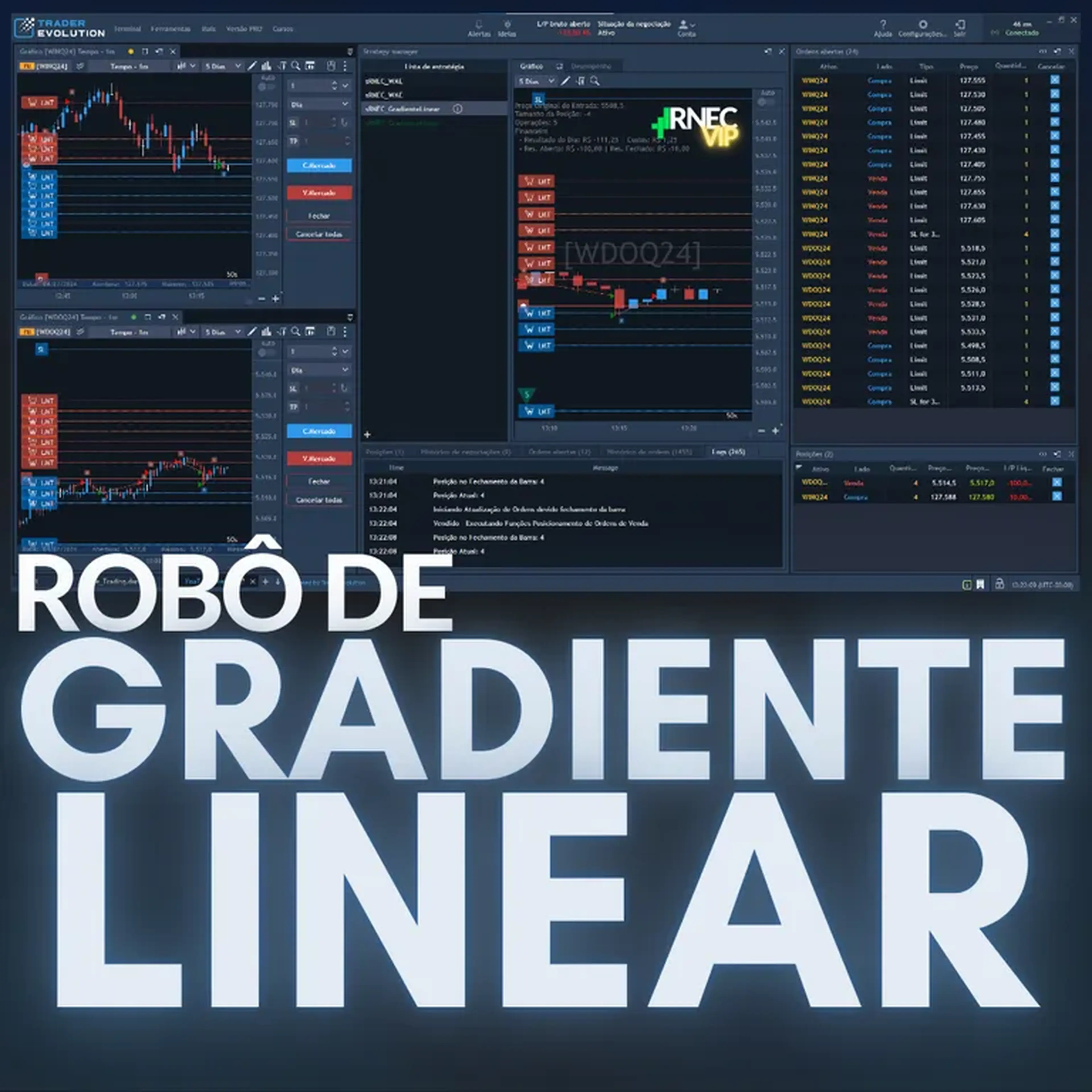 Robô de Gradiente Linear - TraderEvolution imagem