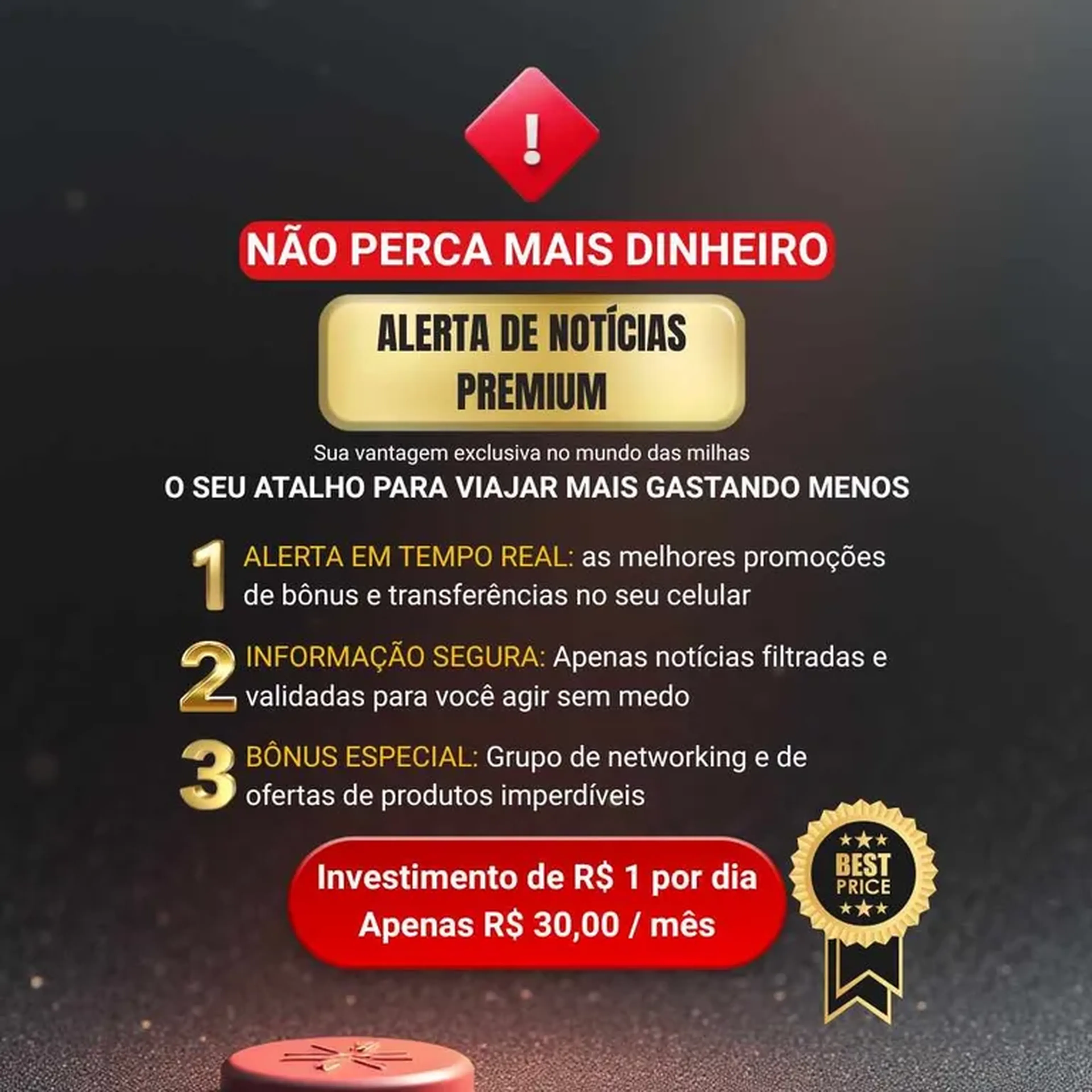 Alerta de Notícias Premium - Trimestral imagem
