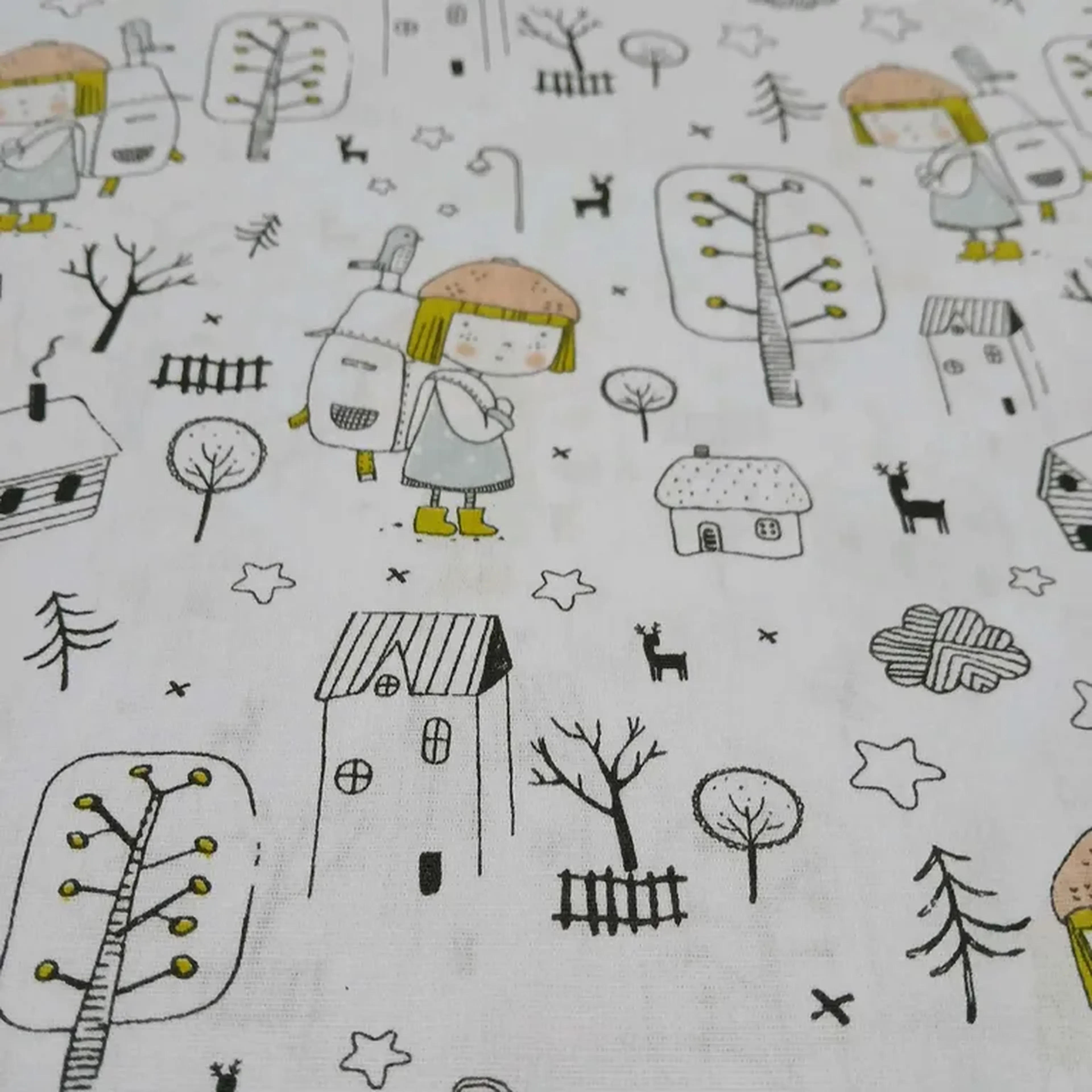 Tecido tricoline algodão Bebê 50x150cm imagem
