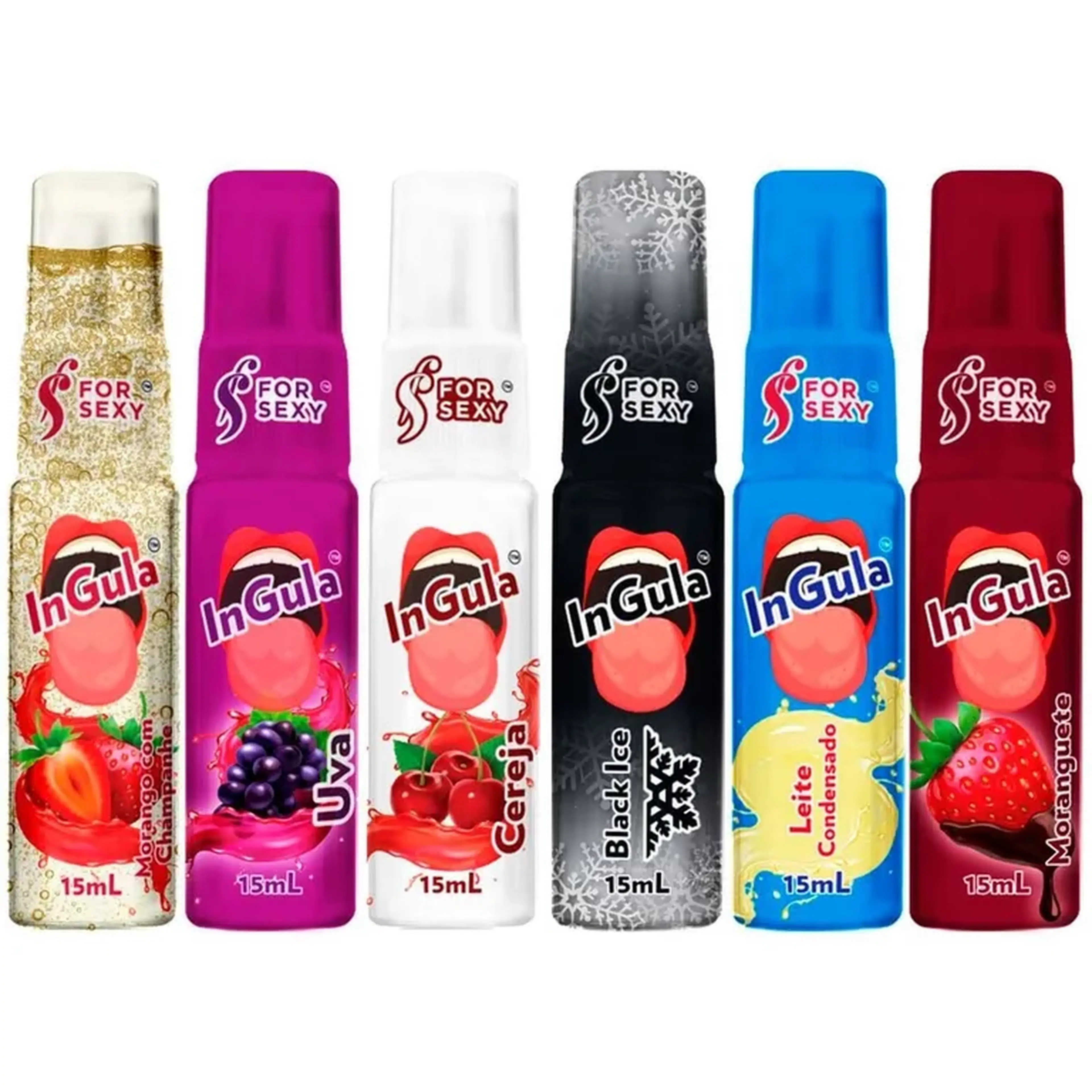 INGULA COMESTÍVEL DESSENSIBILIZANTE 15ML FORSEXY imagem