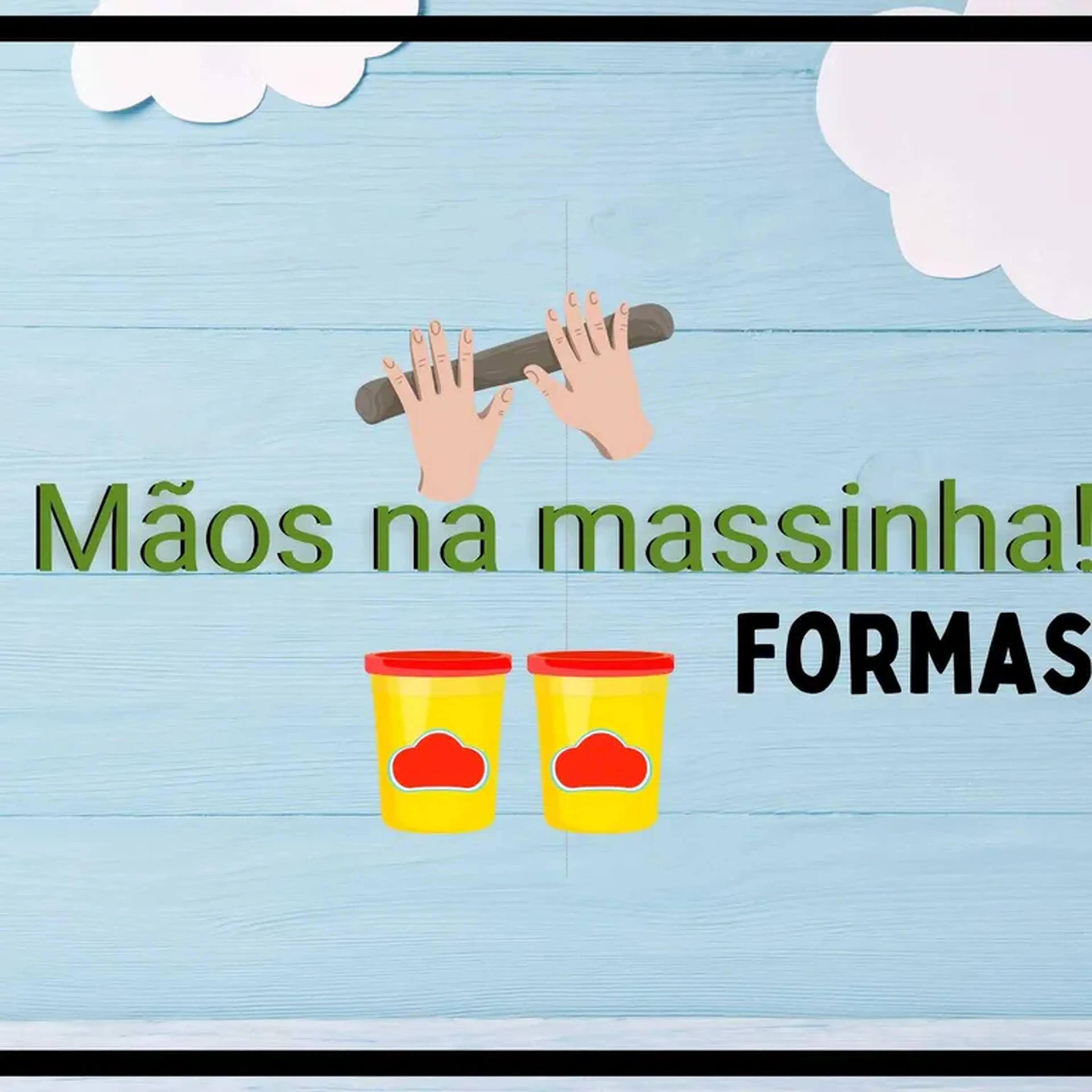 Mãos na massinha formas imagem