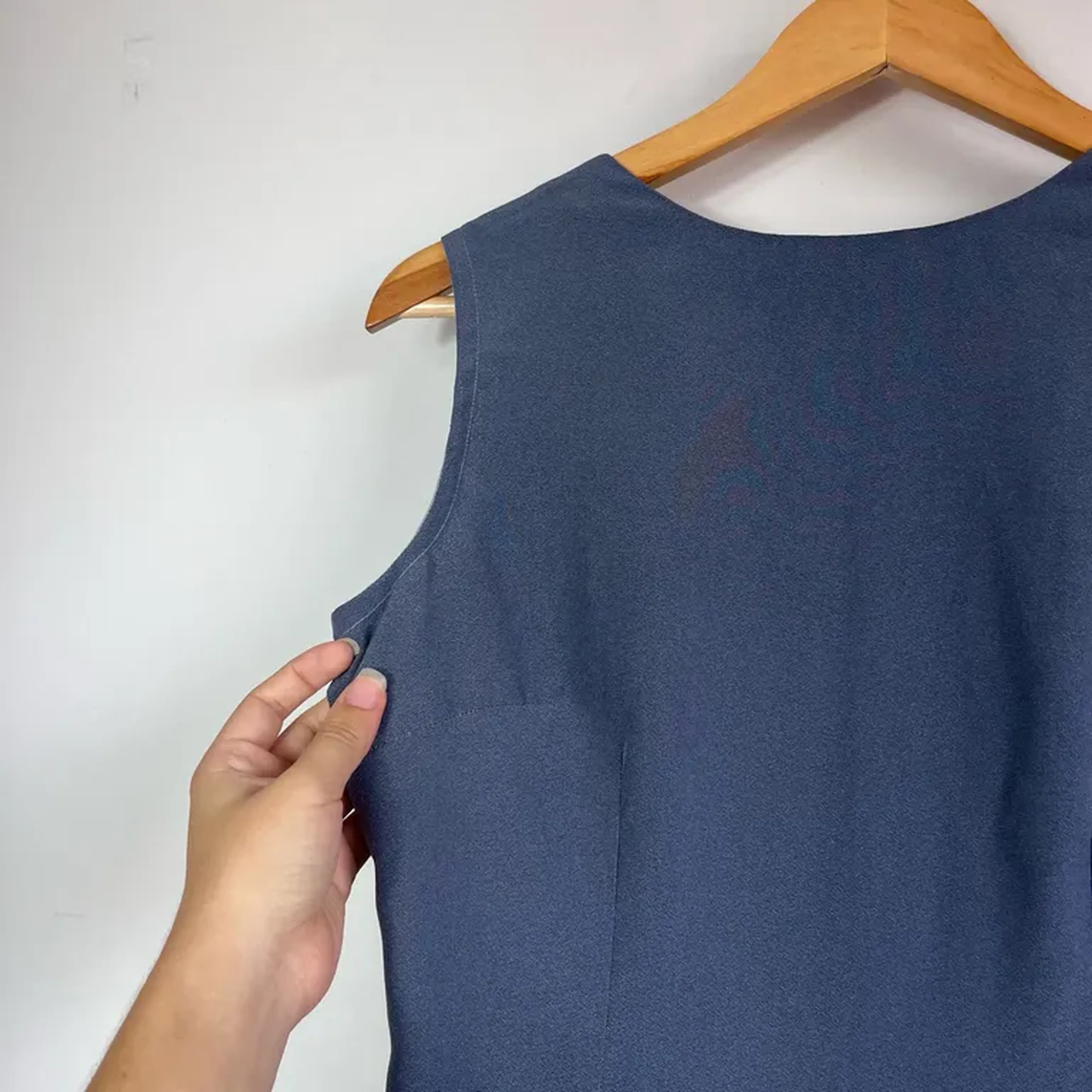 Vestido Social Azul Celeste - TAM 36 ou 38 imagem