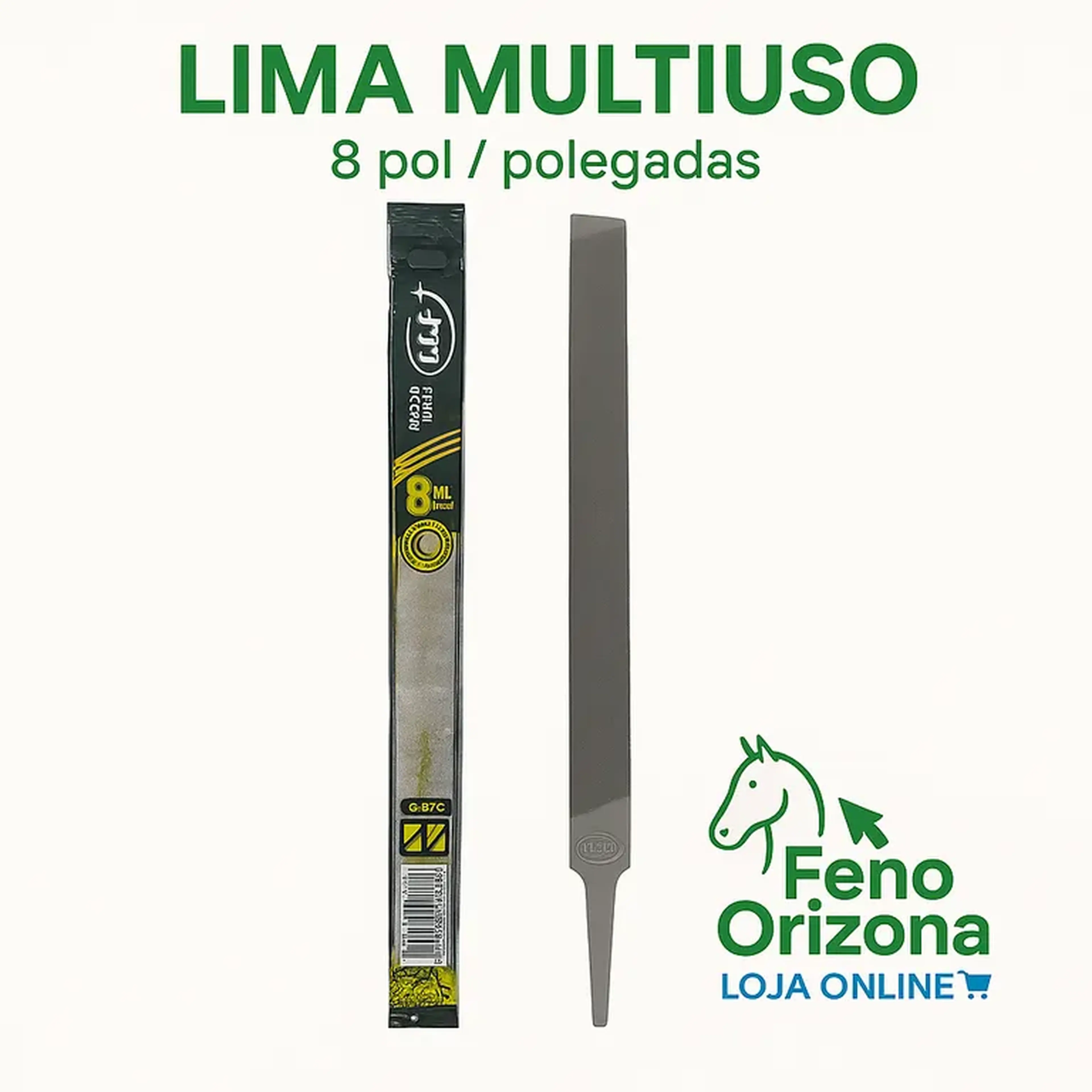 Lima Multiuso 8 polegada imagem