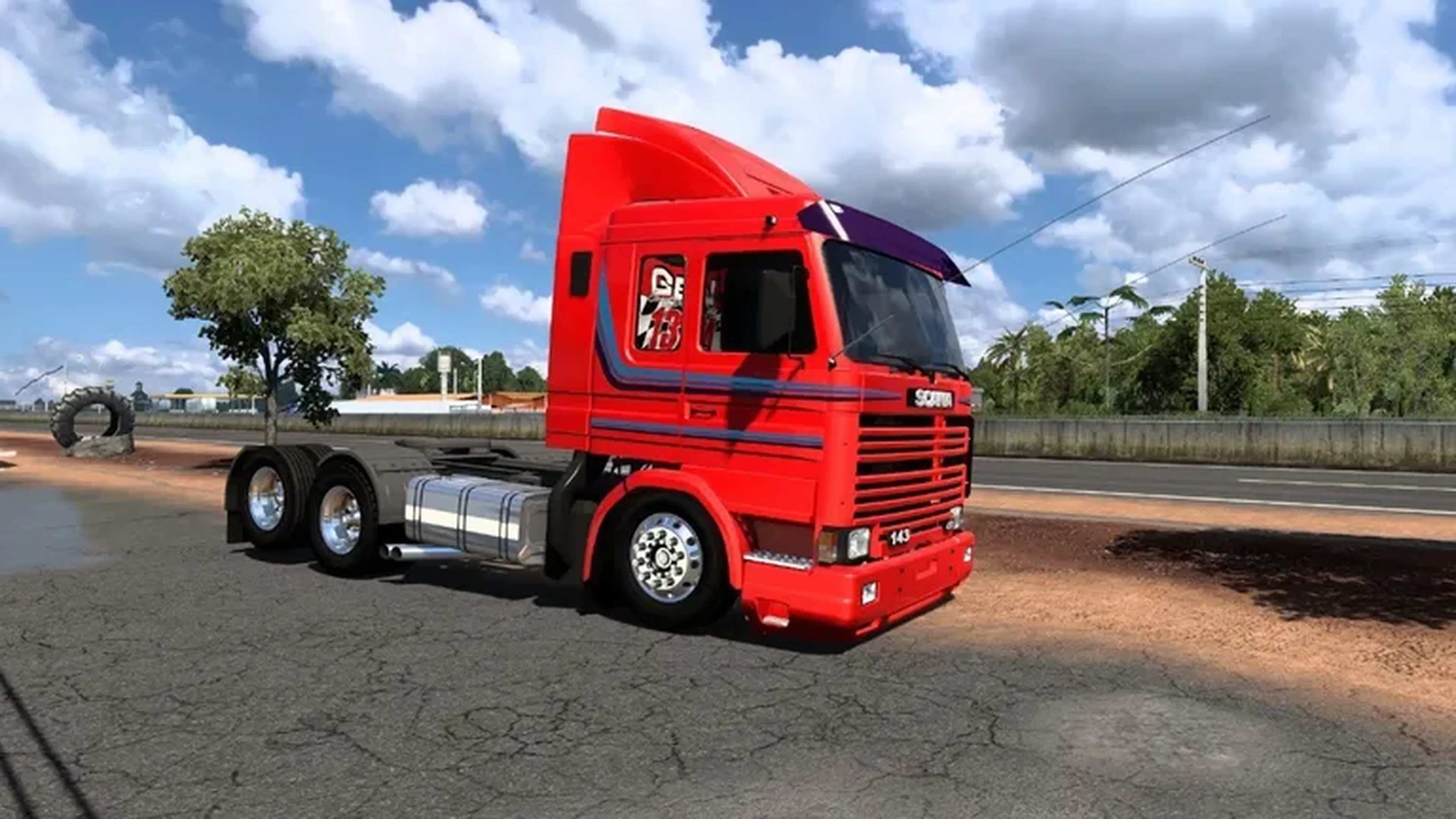 Scania 143 frontal imagem