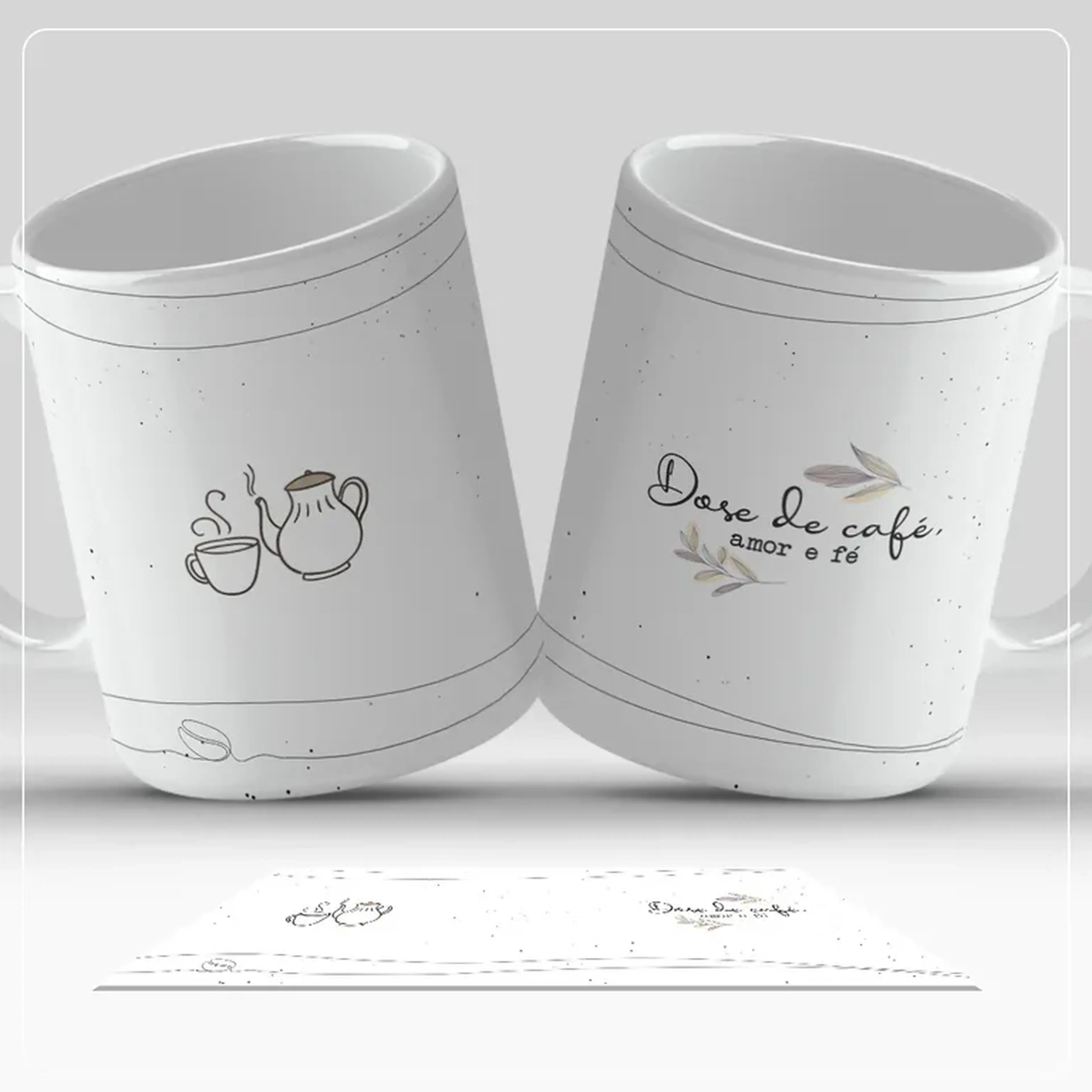 Dose de café, amor e fé imagem