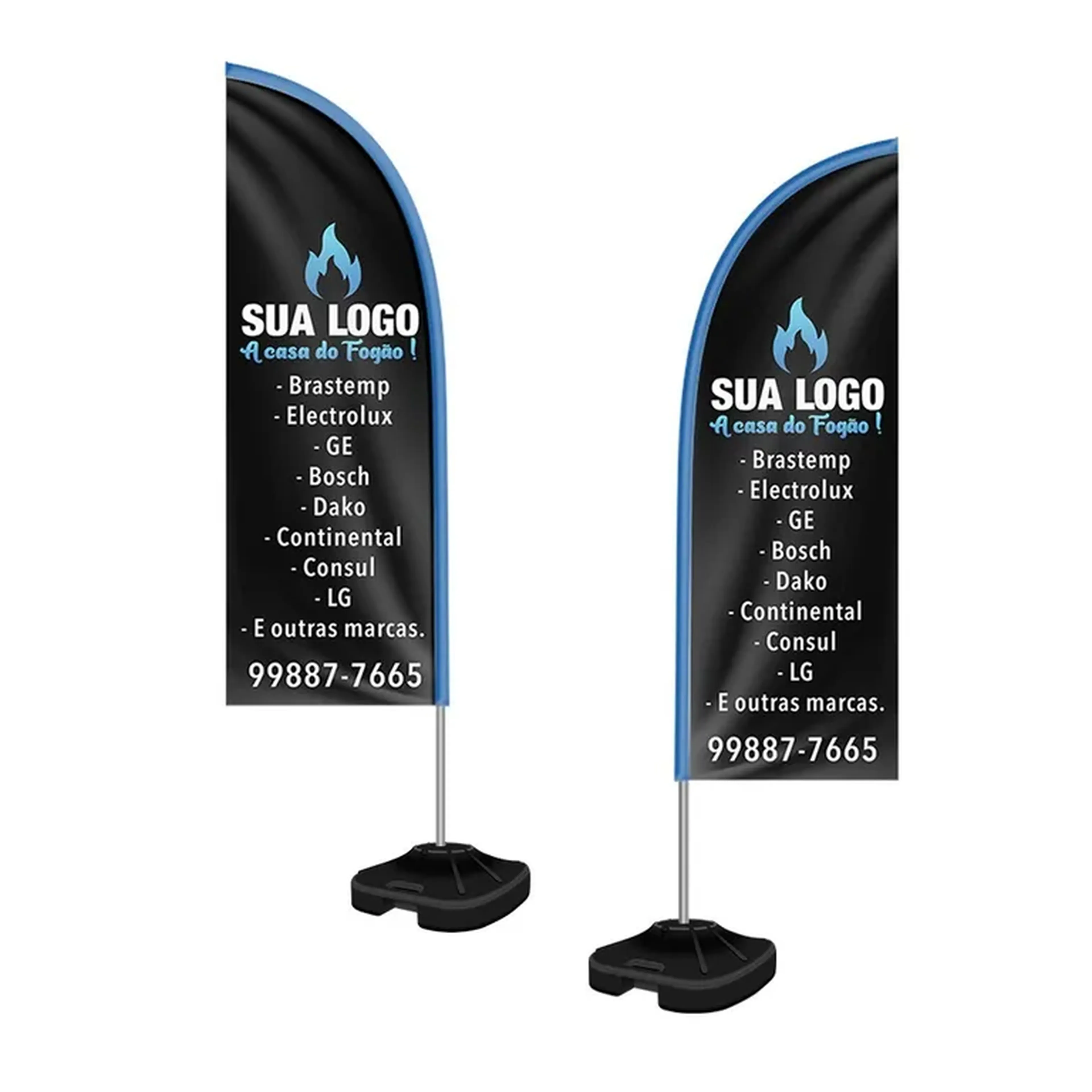 Wind Banner 2,50m imagem