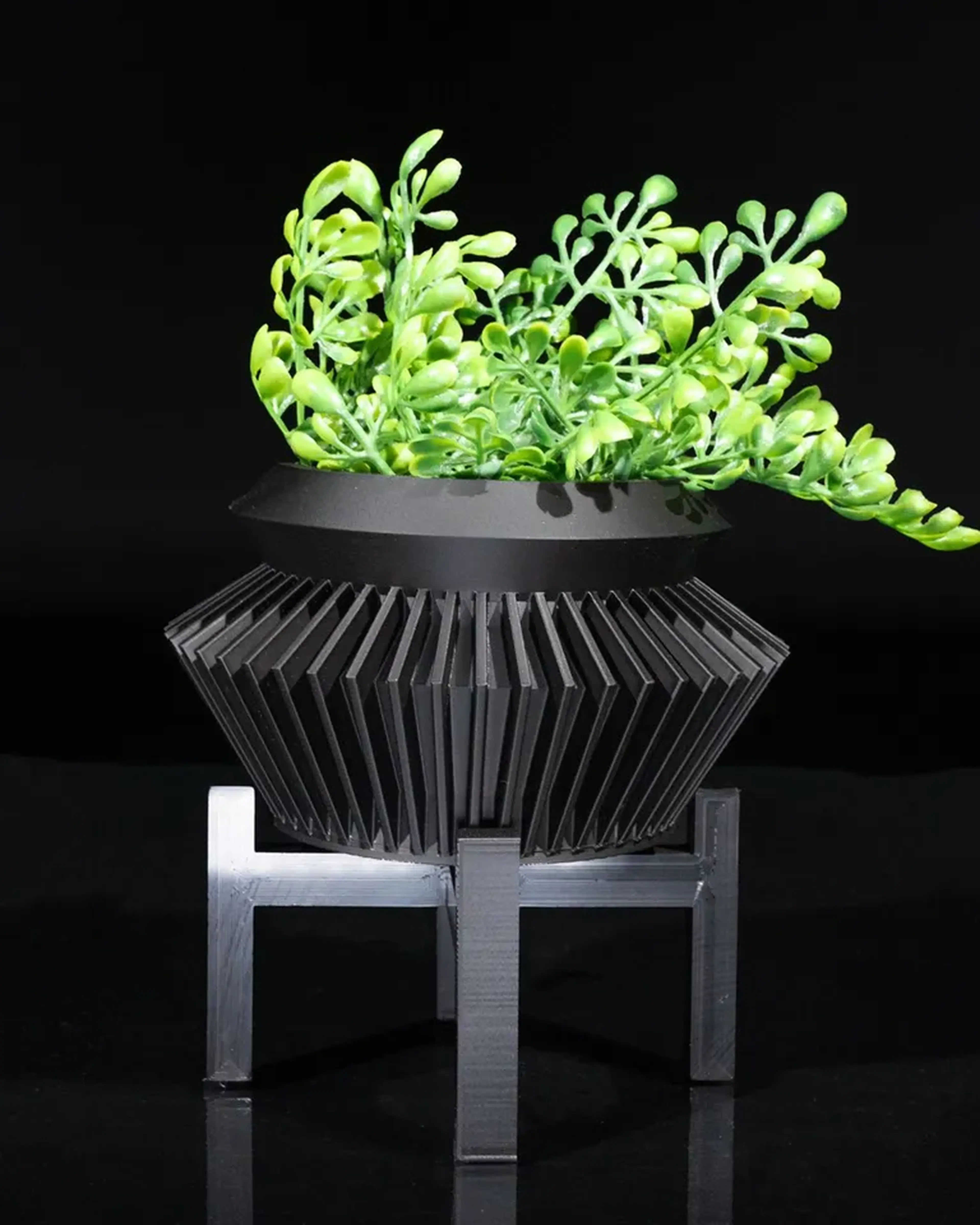 🌿 Vaso Decorativo Elson – Sofisticação Minimalista (Tamanho M) imagem
