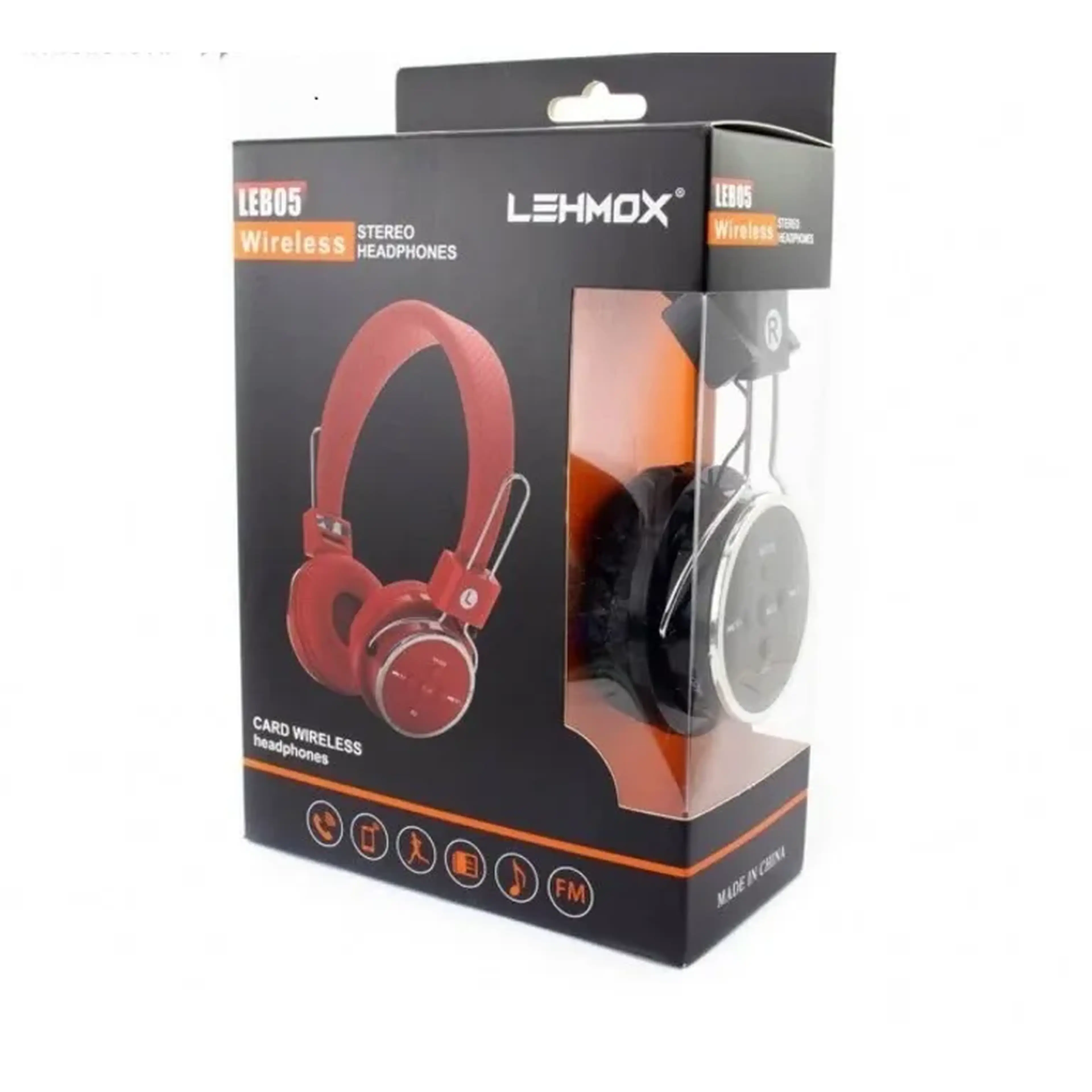 Fone de ouvido bluetooth headphone LEHMOX (LEB05) 🎧 imagem