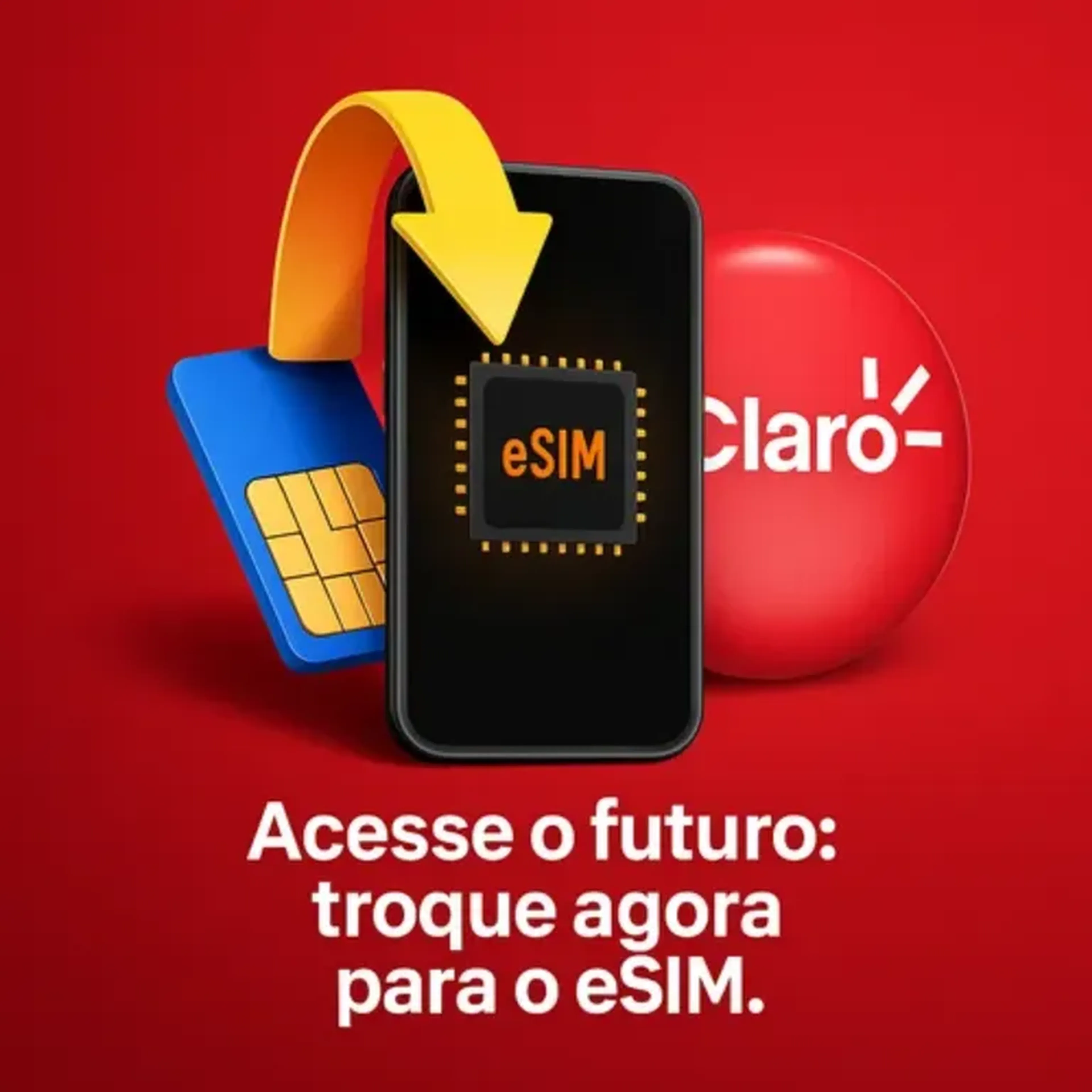 Chip virtual eSIM imagem