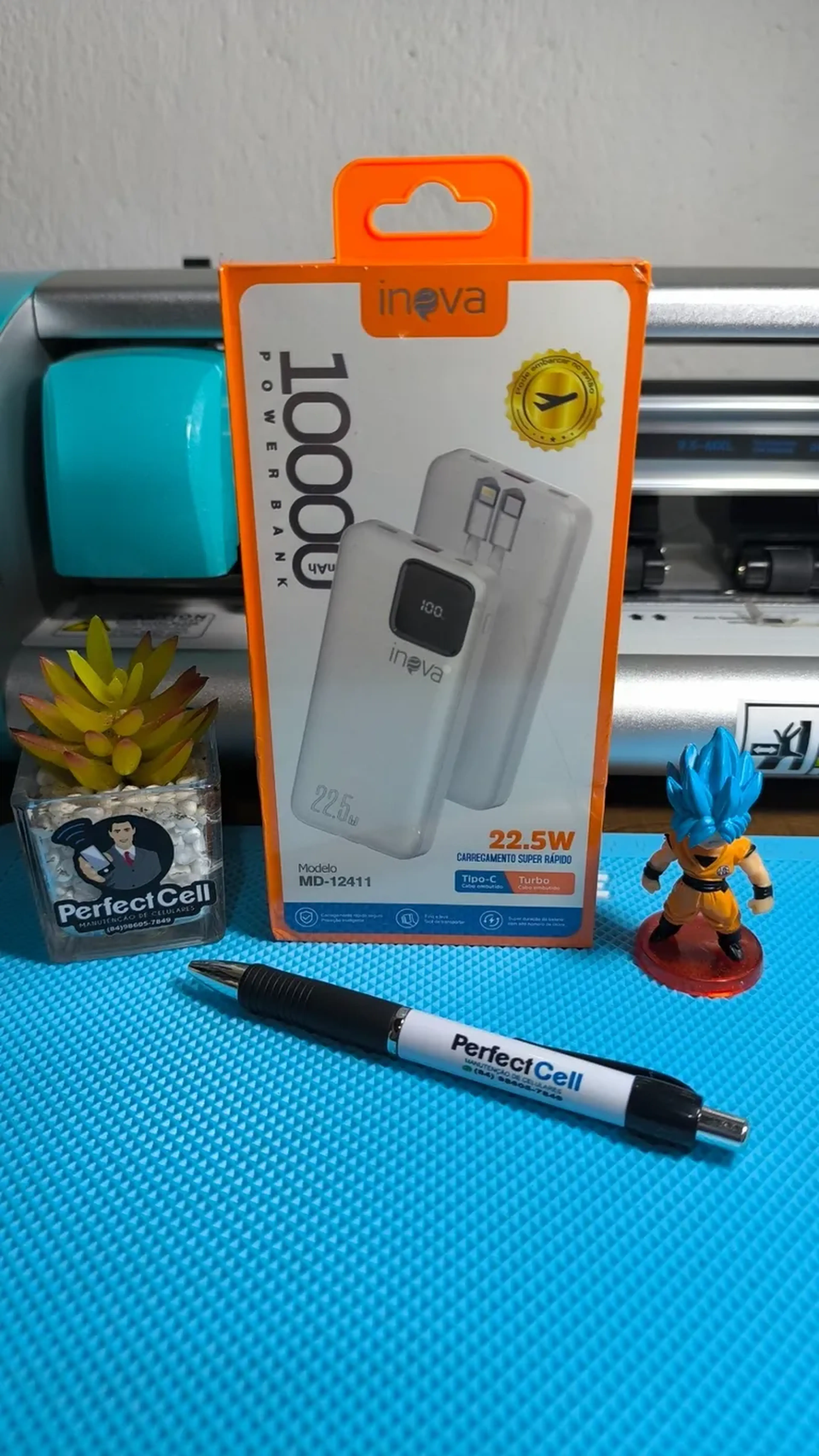 CARREGADOR POWER BANK 10.000MAH 22,5W TURBO imagem