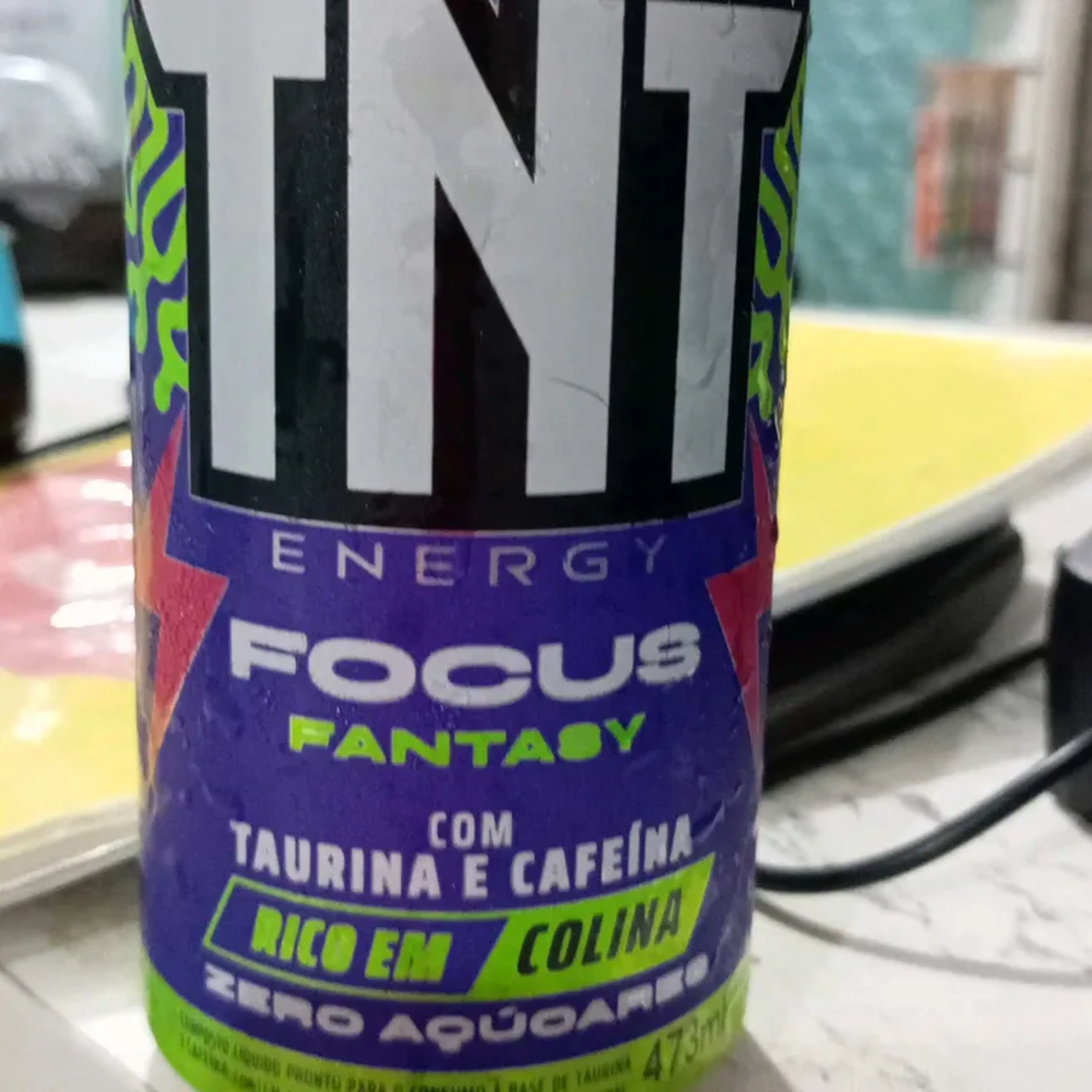 Energético TNT sem açúcar Focus Fantasy 473ml imagem