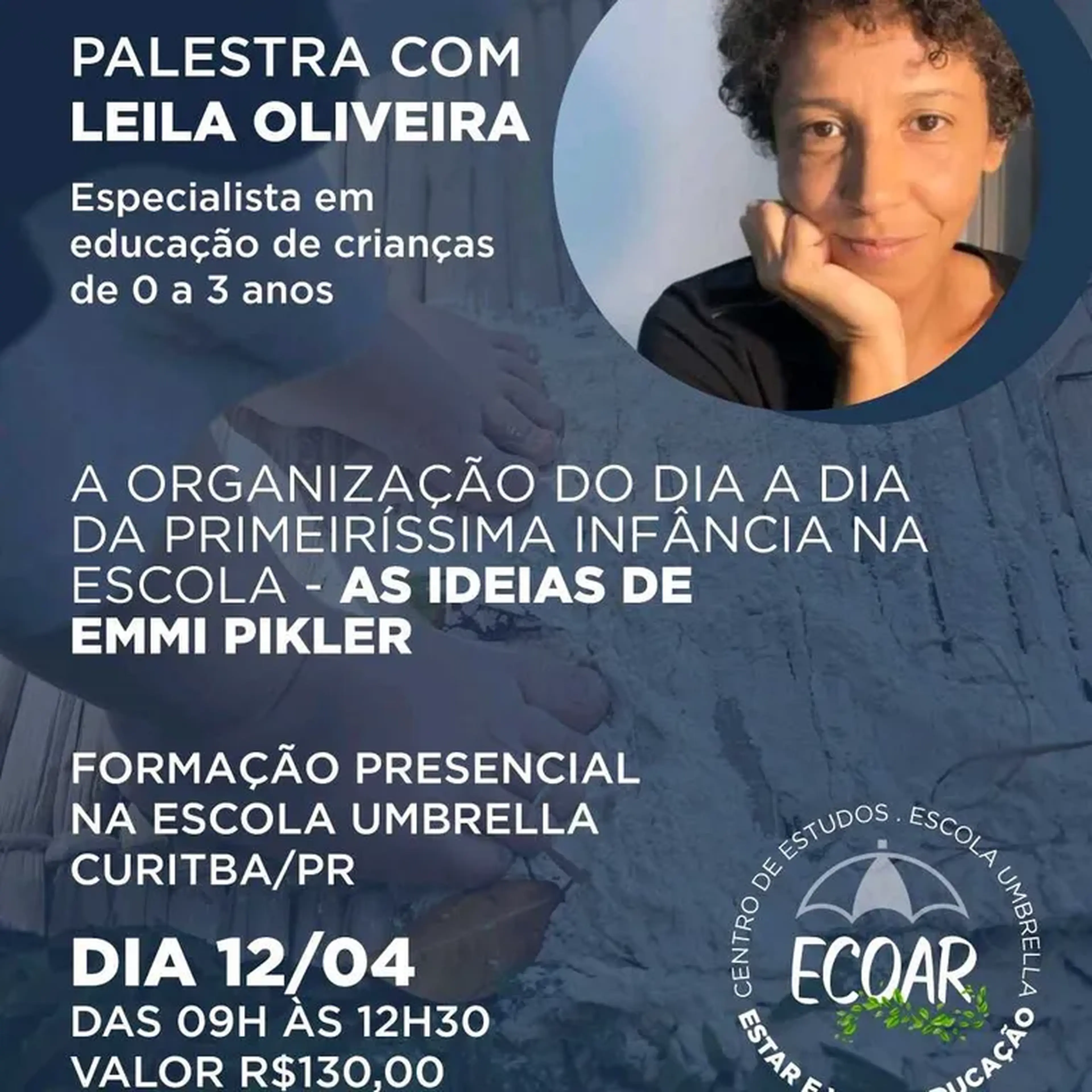 Palestra Leila Oliveira - As ideias de Emmi Pikler imagem