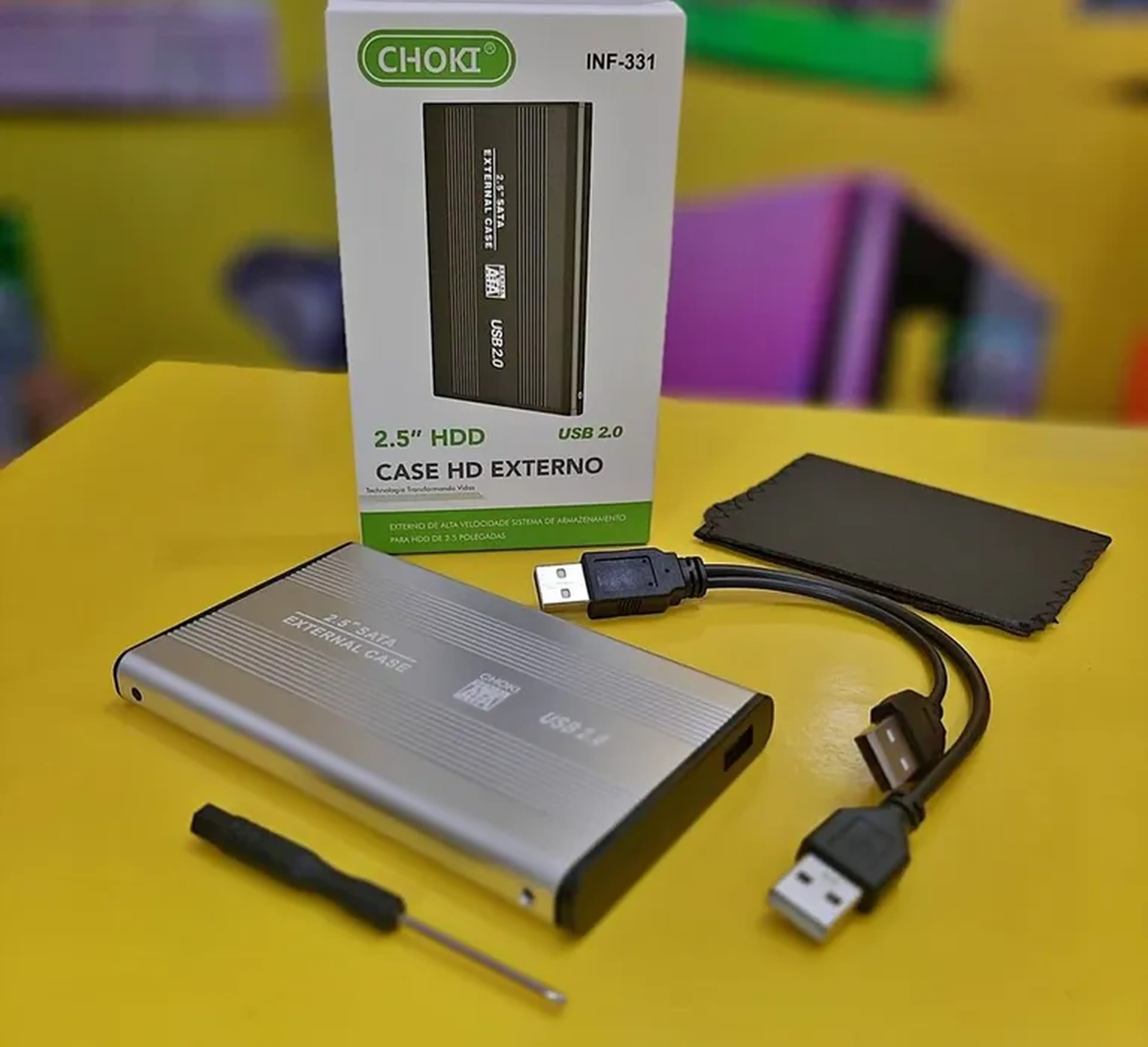Case HD Externo USB 2.0 imagem