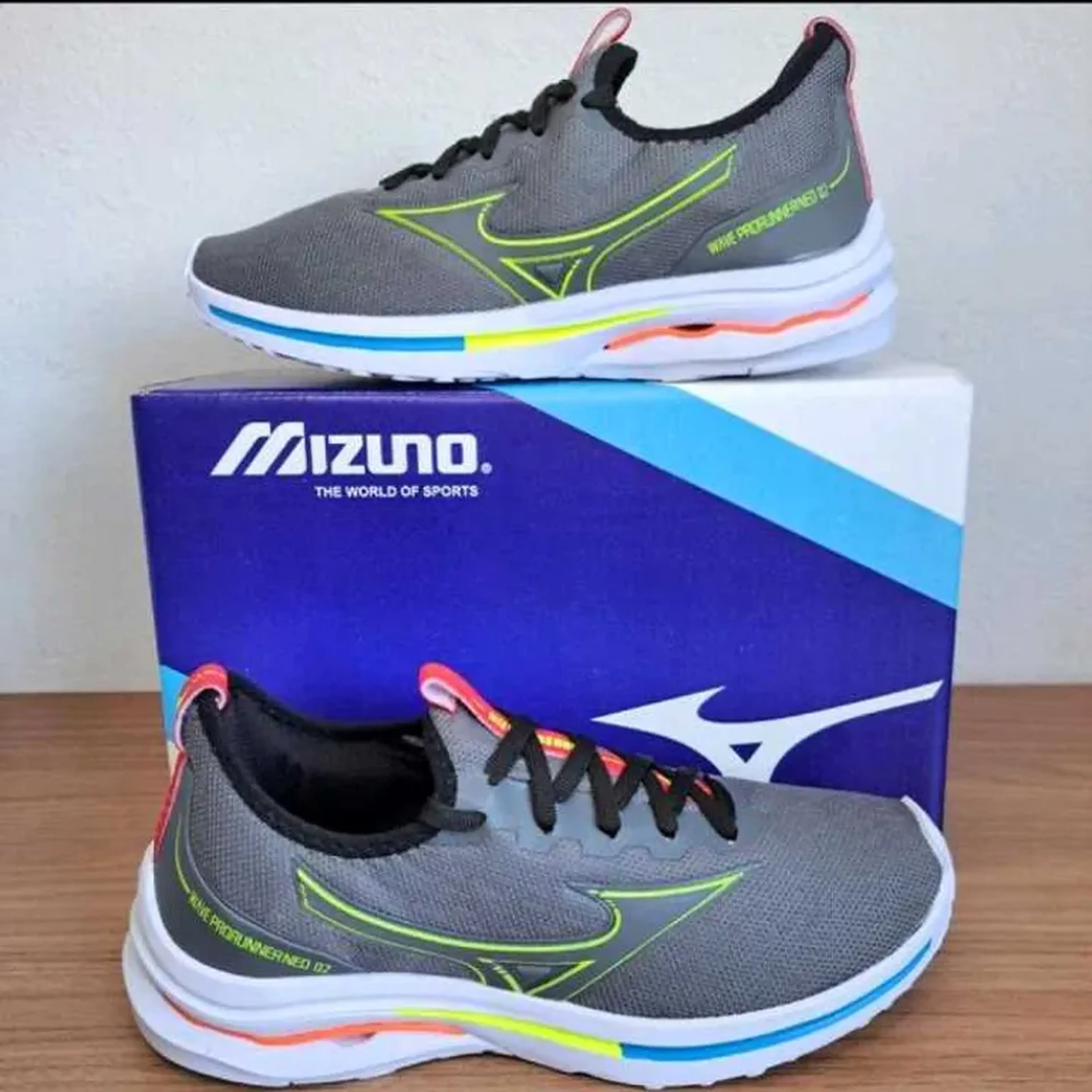 Tênis Mizuno Wave Prorunner Neo 2 - Cinza Grafite imagem