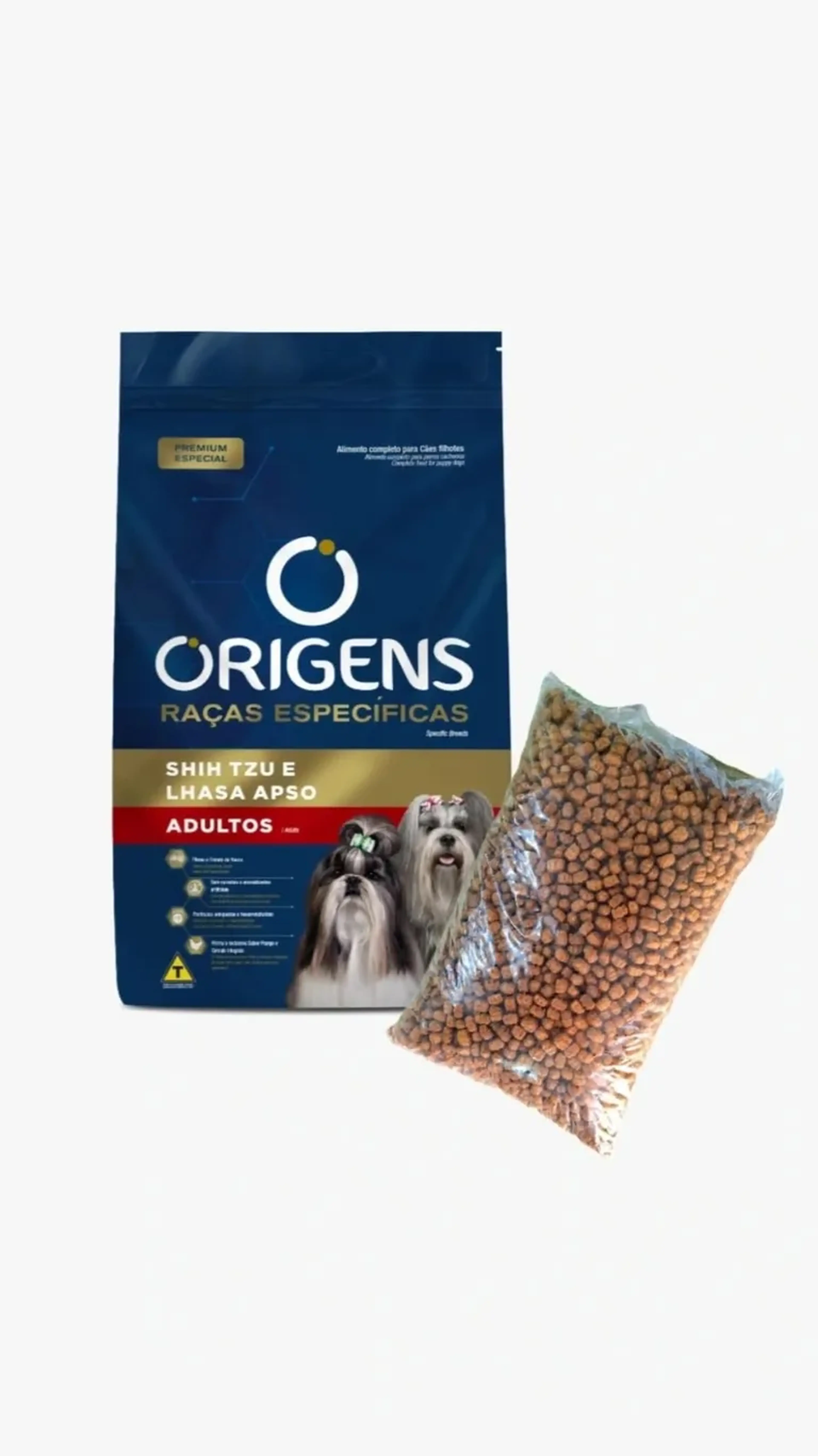 ORIGENS ADULTO SHIHTZU E LHASA (KG) imagem