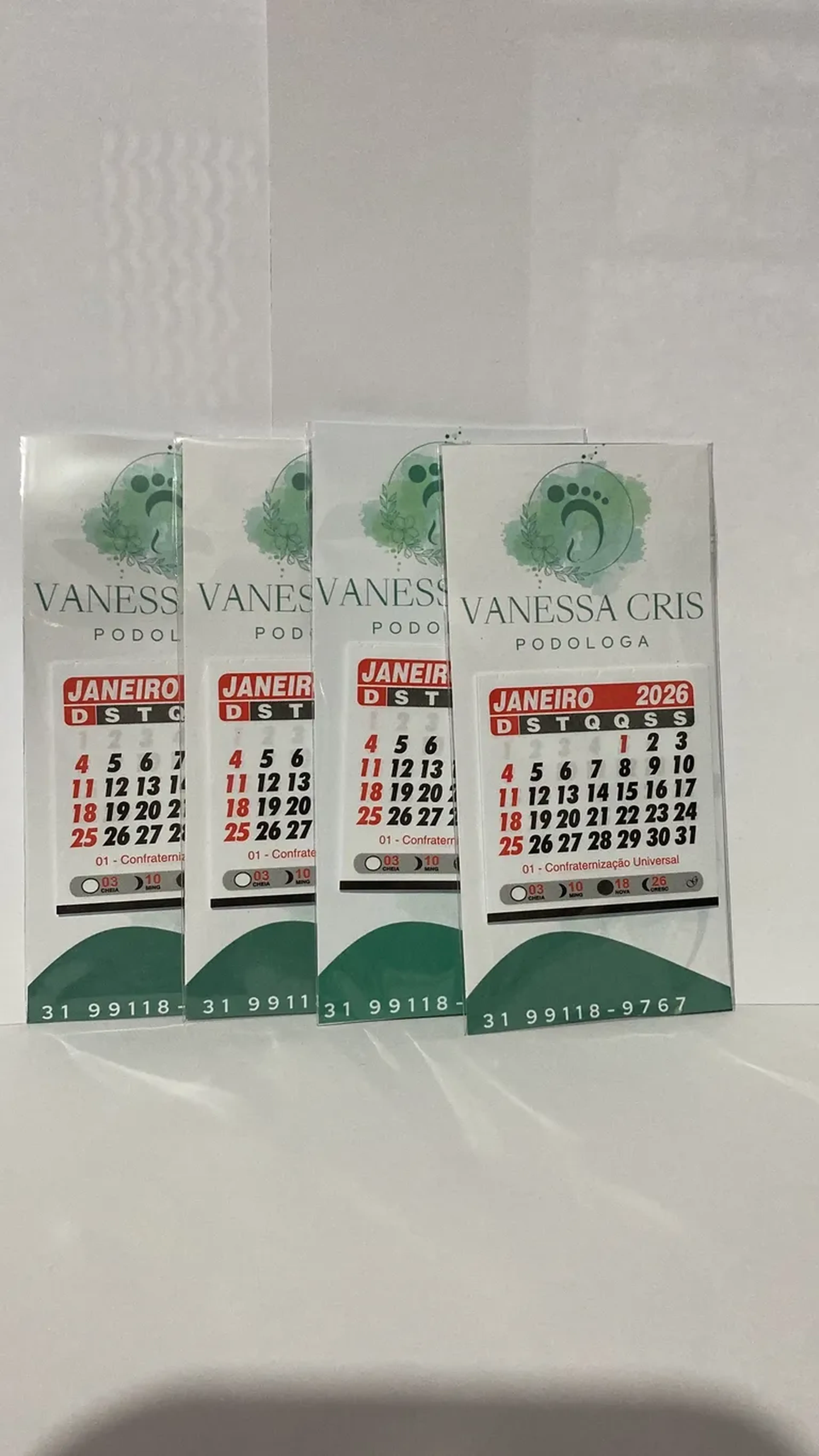 Calendário geladeira imagem