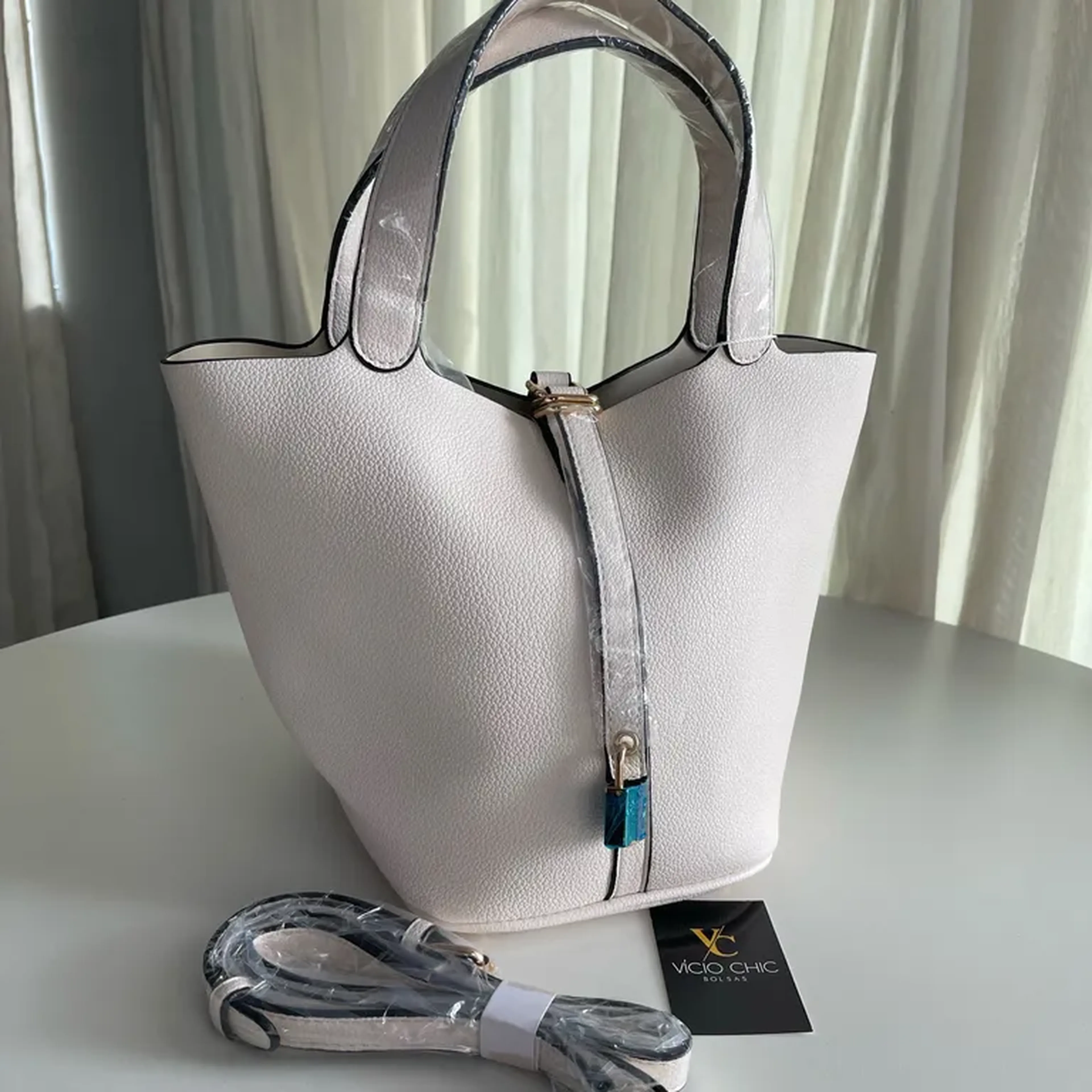 Bolsa Inspiração Picotin offwhite imagem