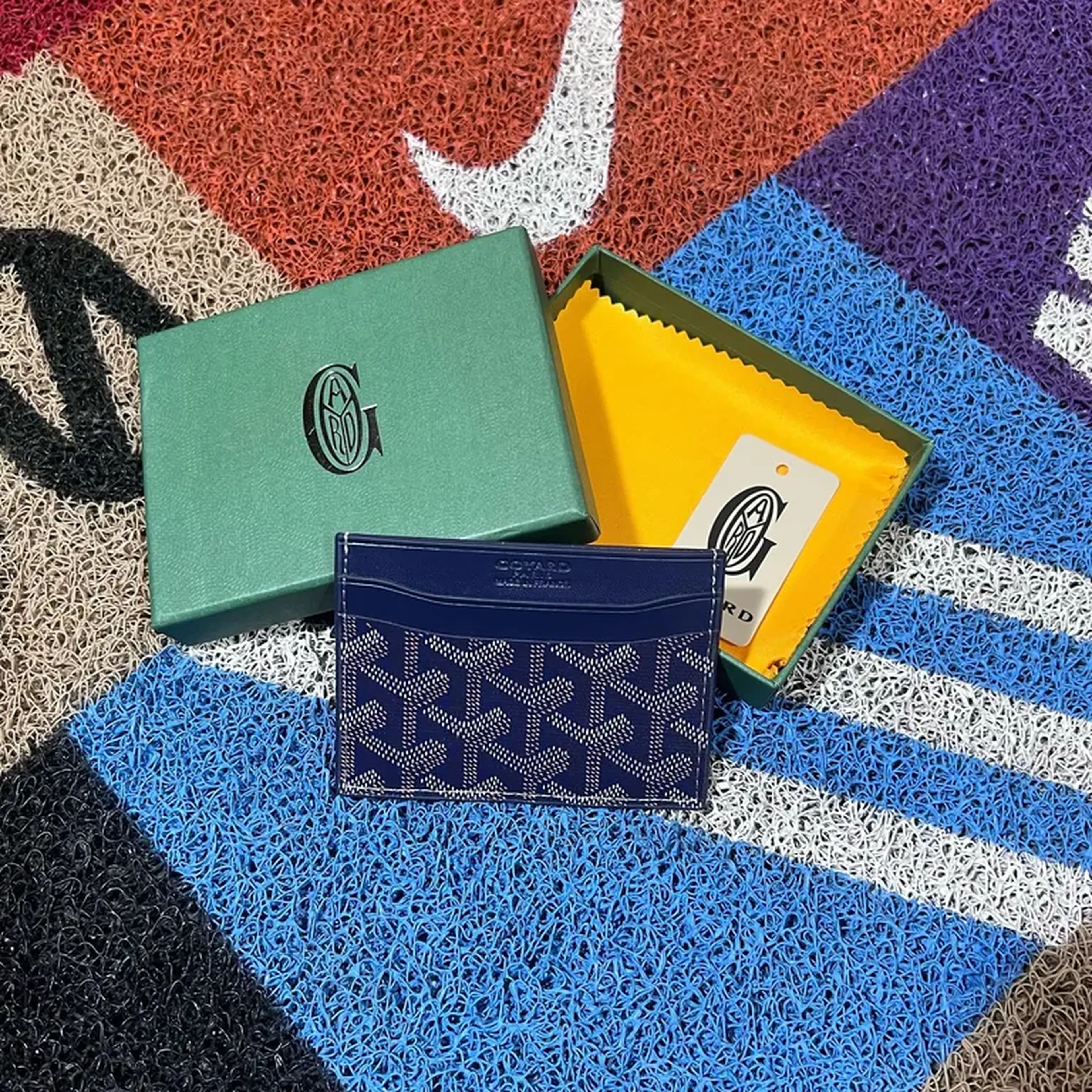 Porta-cartões Goyard - (pronta entrega) imagem