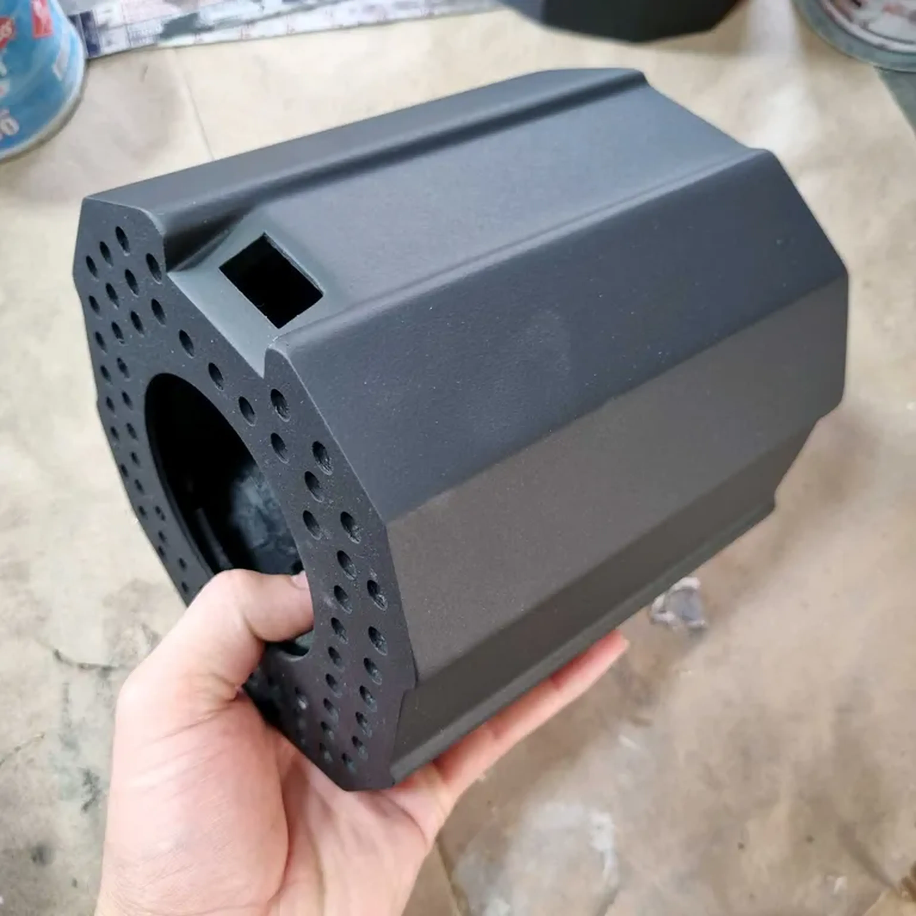 Case com todas as peças em 3d para montagem imagem