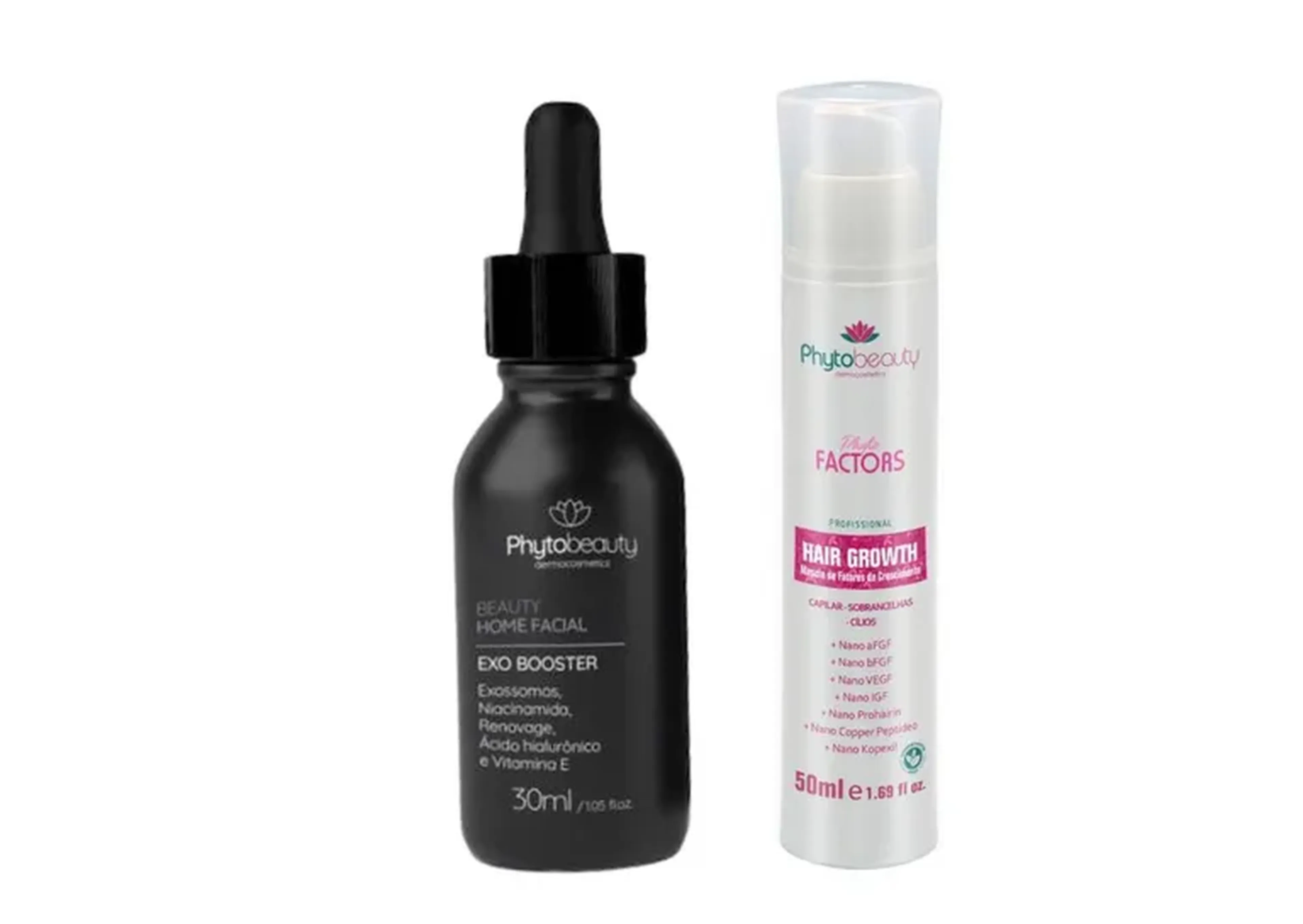Kit Exoss Brows Hair Growth + Exossomos + Passo a Passo imagem