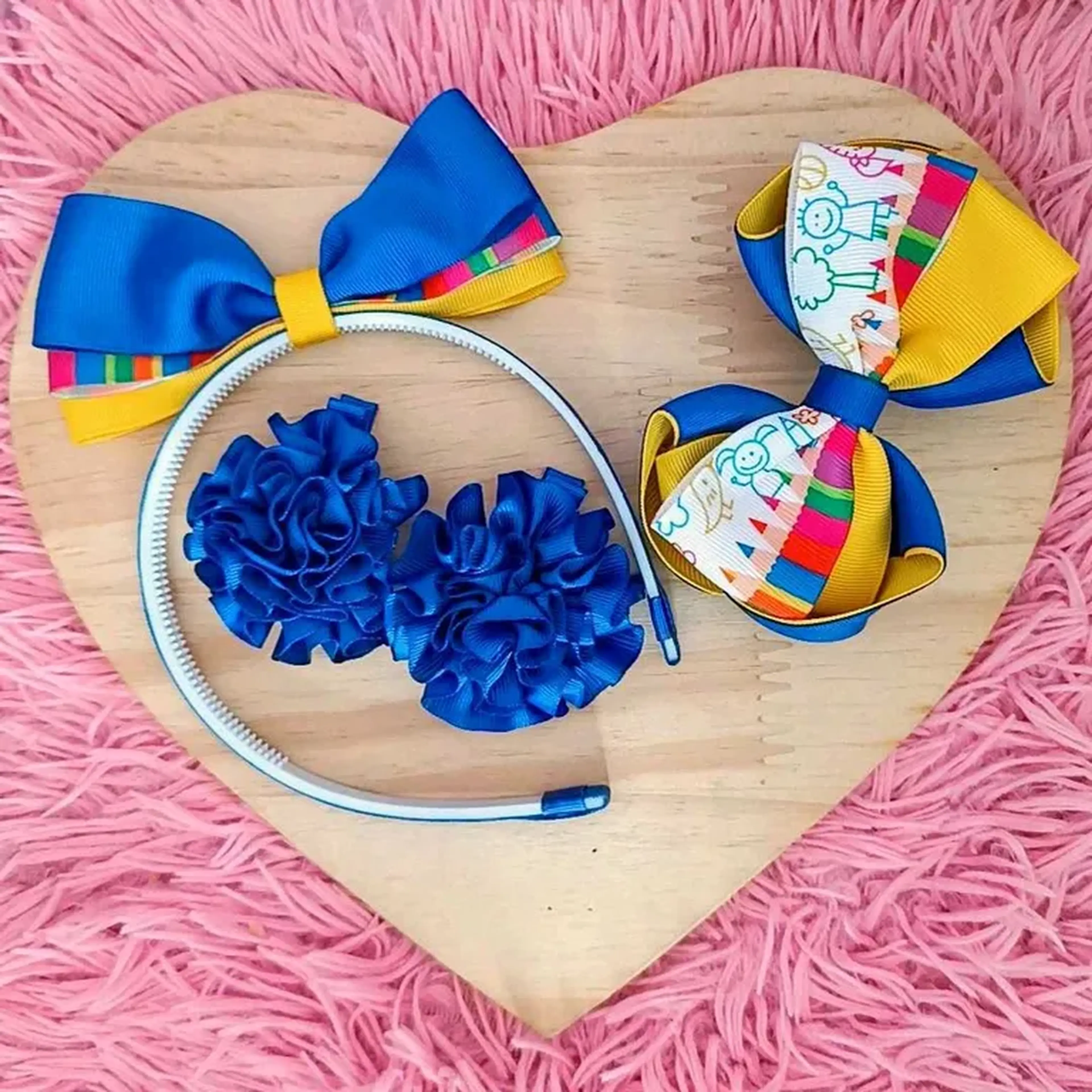 kit laços escolar imagem