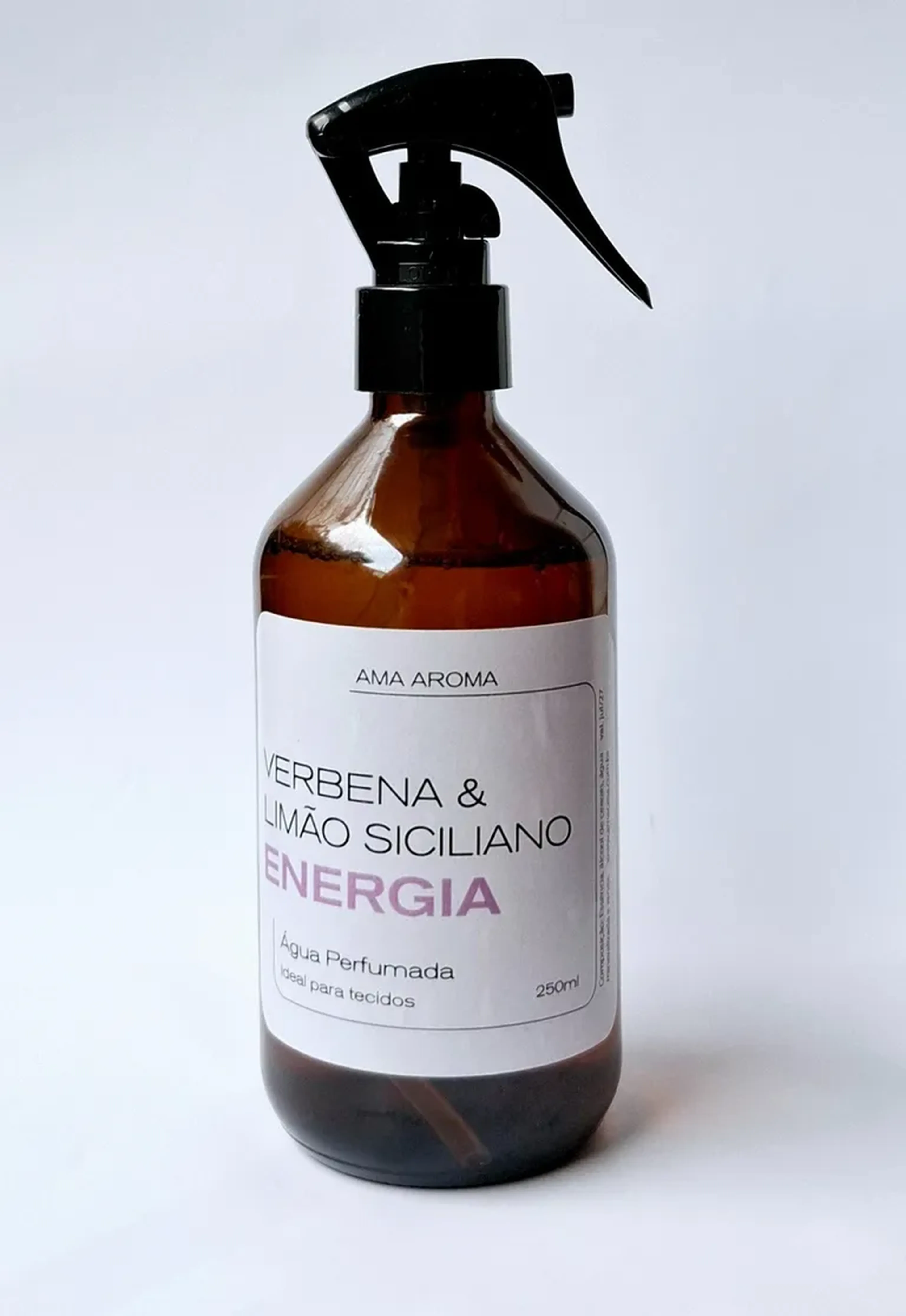 Água Perfumada Verbena e Limão Siciliano Energia – 250ml imagem