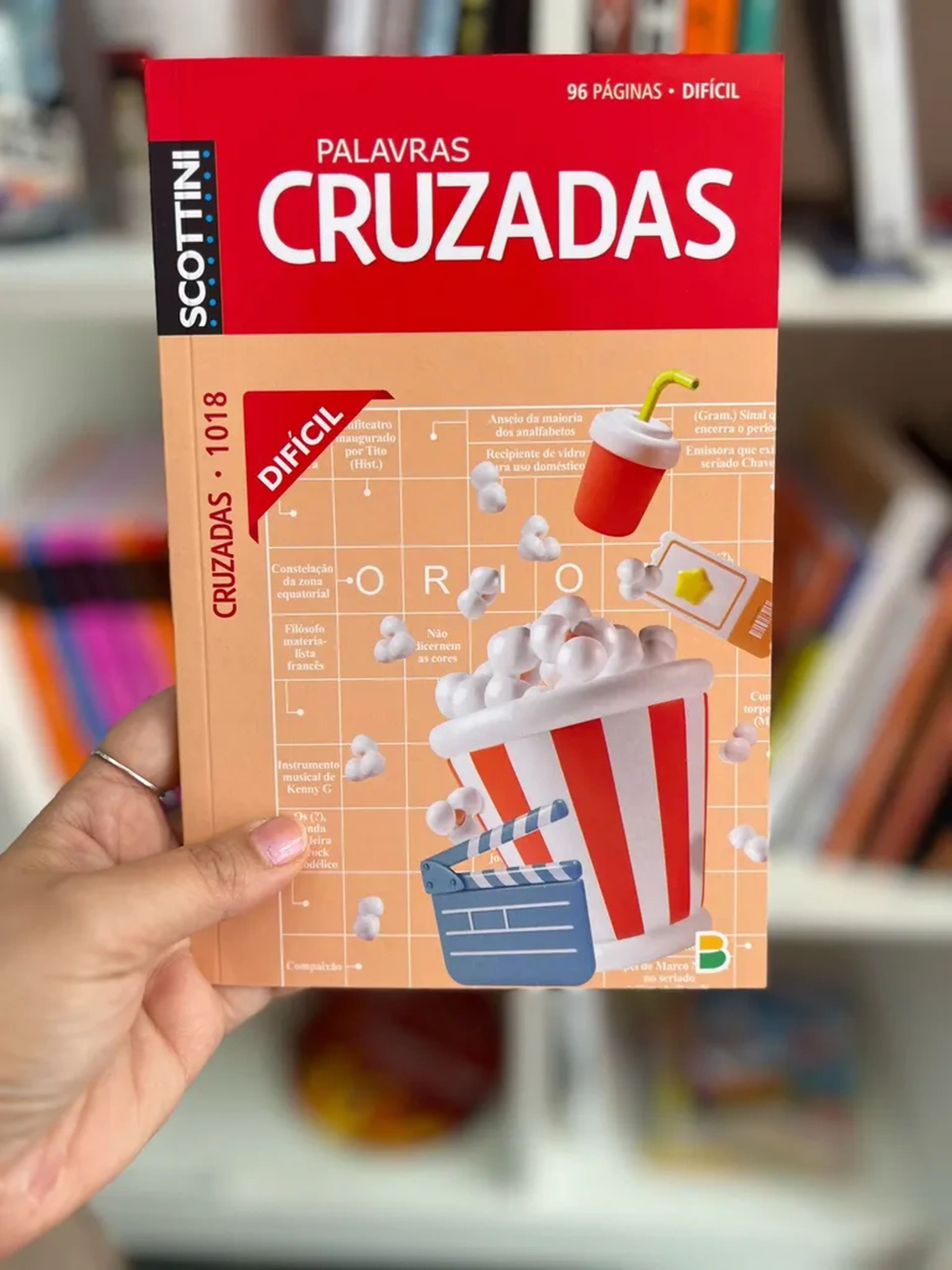 Palavras Cruzadas Difícil 96 pág imagem