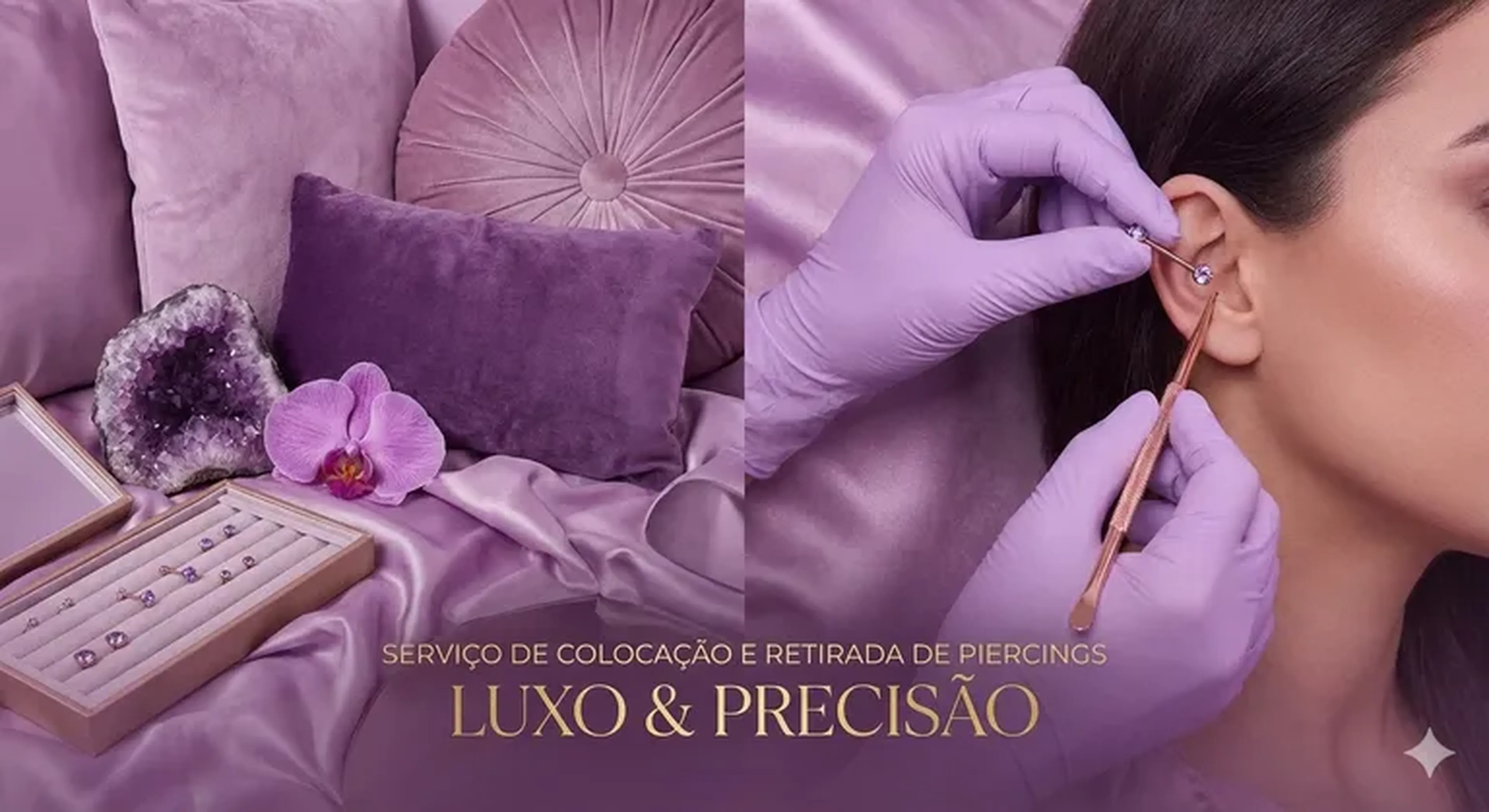 Retirar ou Colocar Piercings (unid) imagem