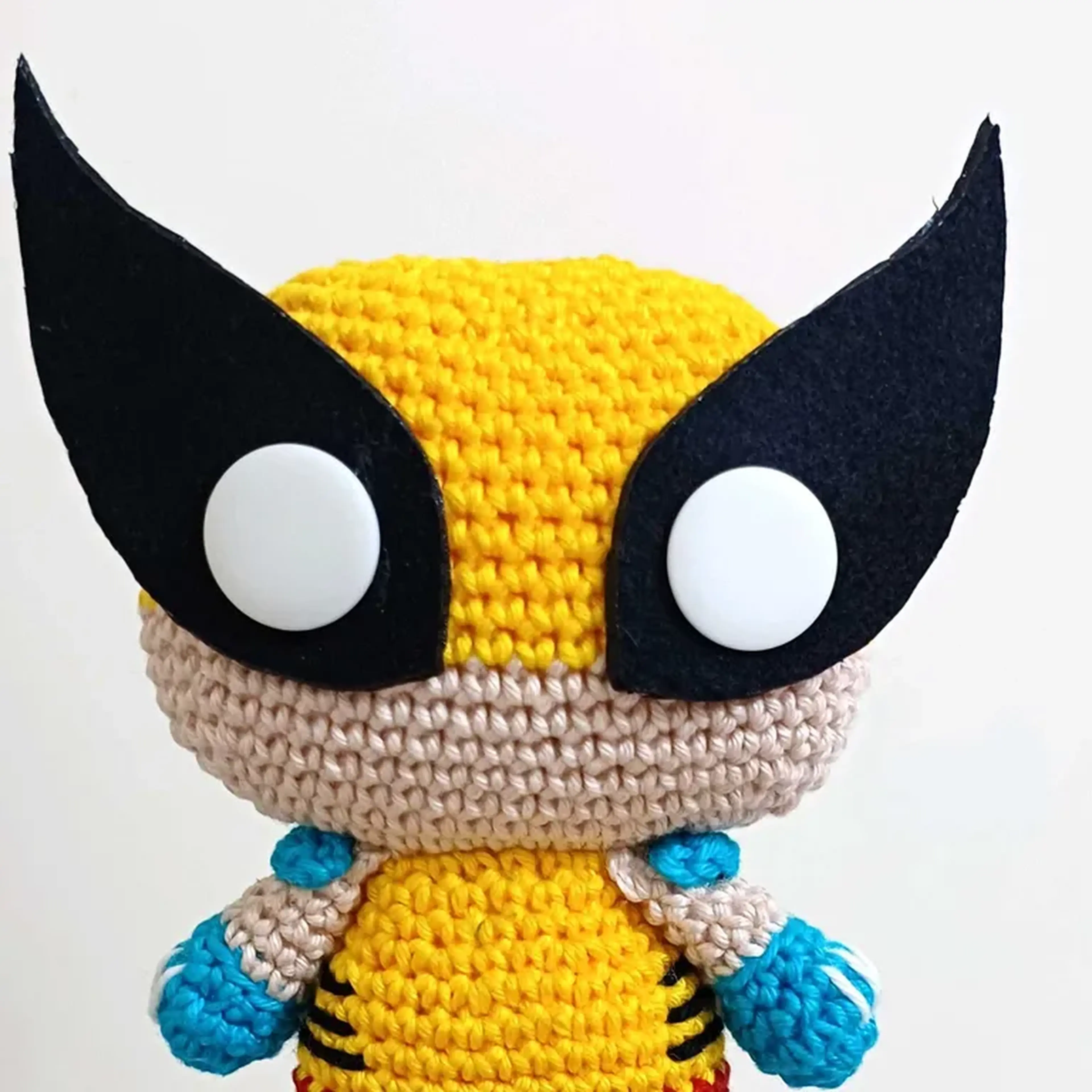 Wolverine Funko Pop (Boneco Artesanal ) Amigurumi imagem