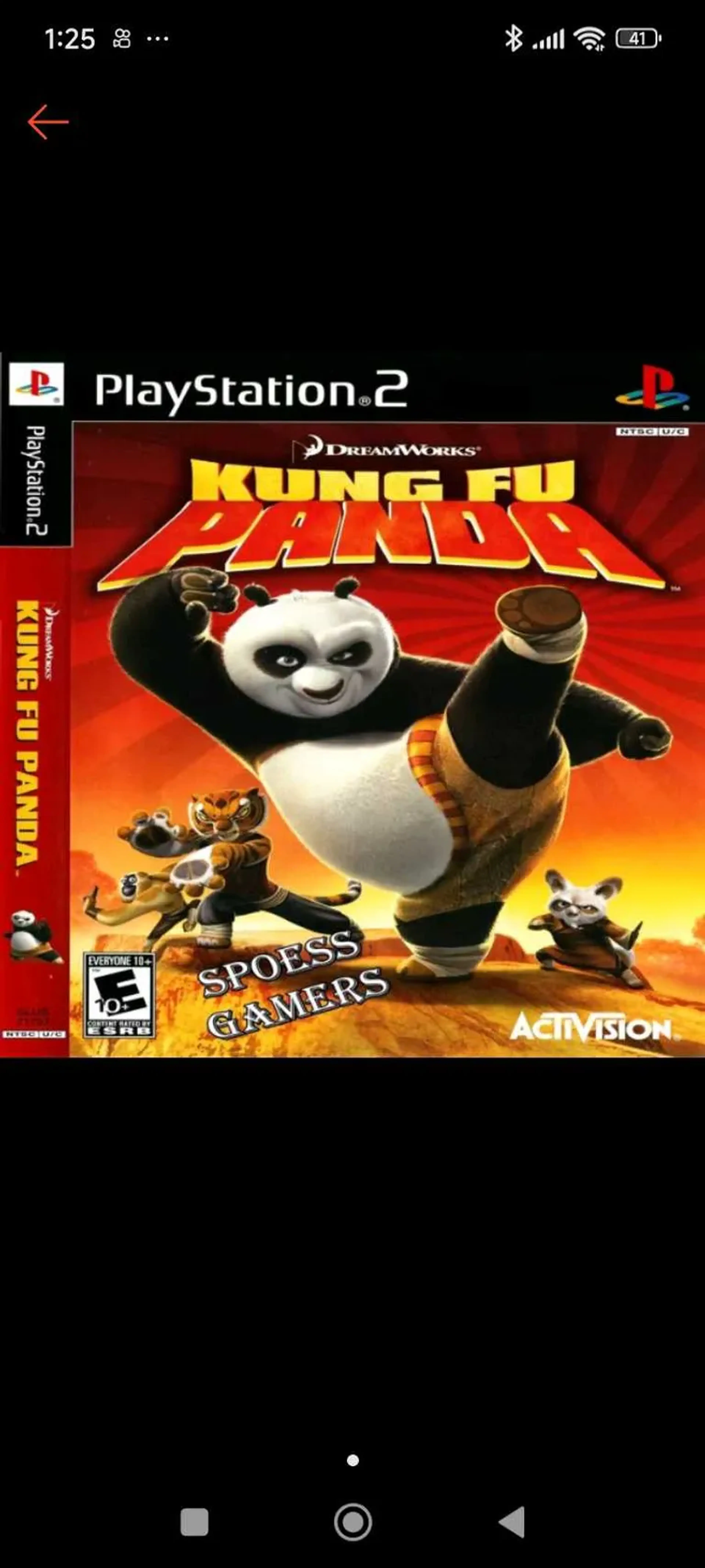 Jogo Kung Fu Panda imagem