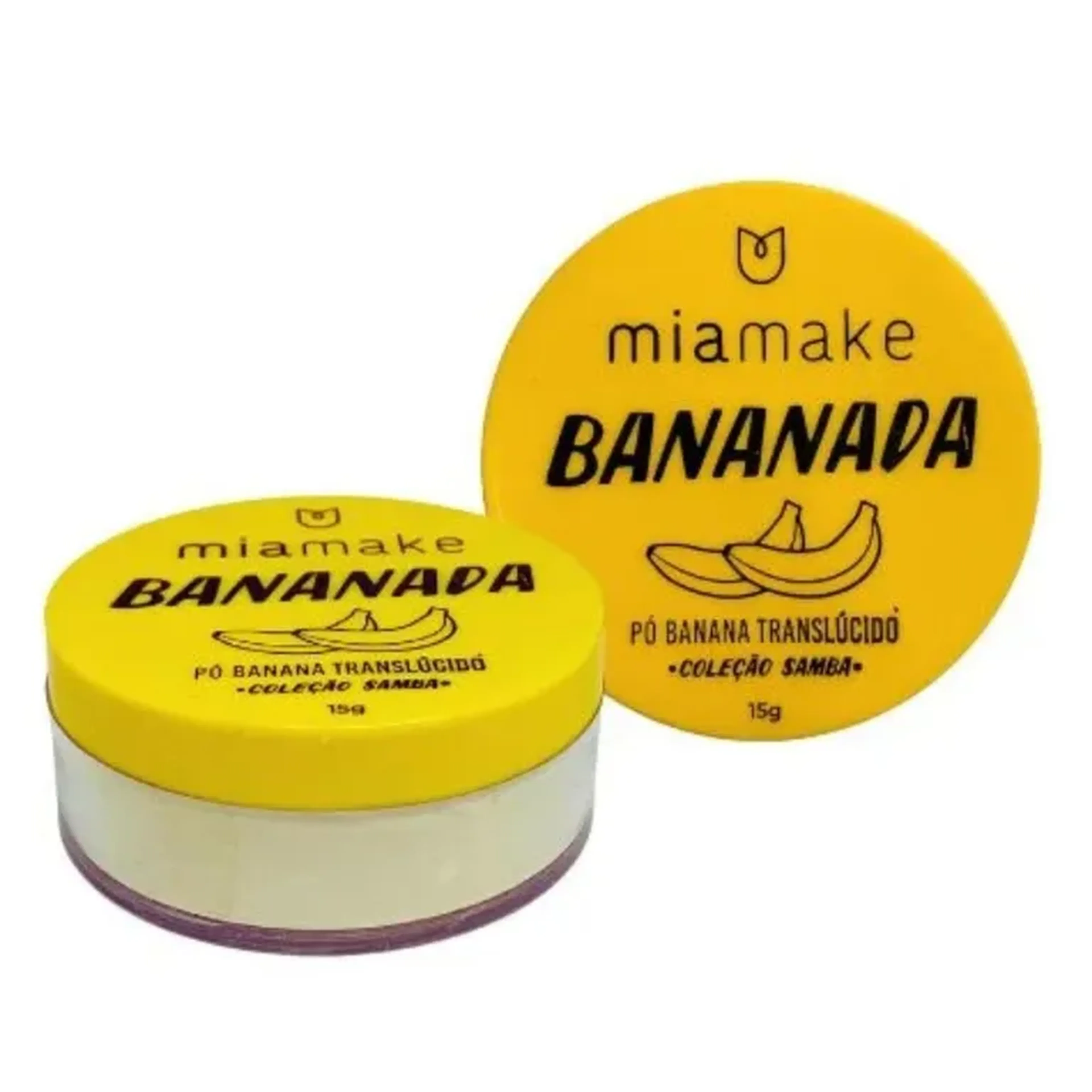 Bananada Pó Translúcido Coleção Samba 15G Mia Make imagem