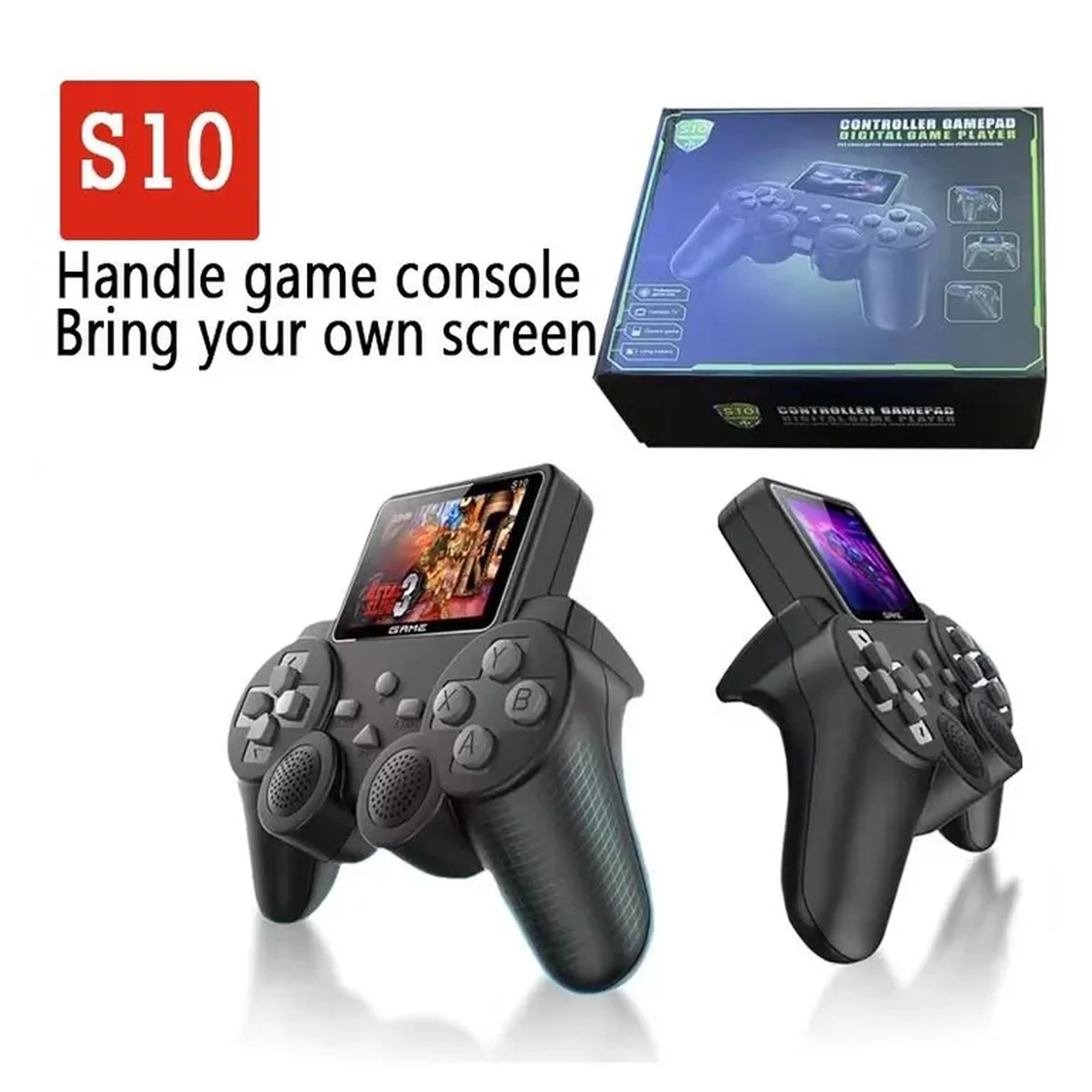Console Gamepad S10 Game Stick 520 Jogos 2 Control imagem