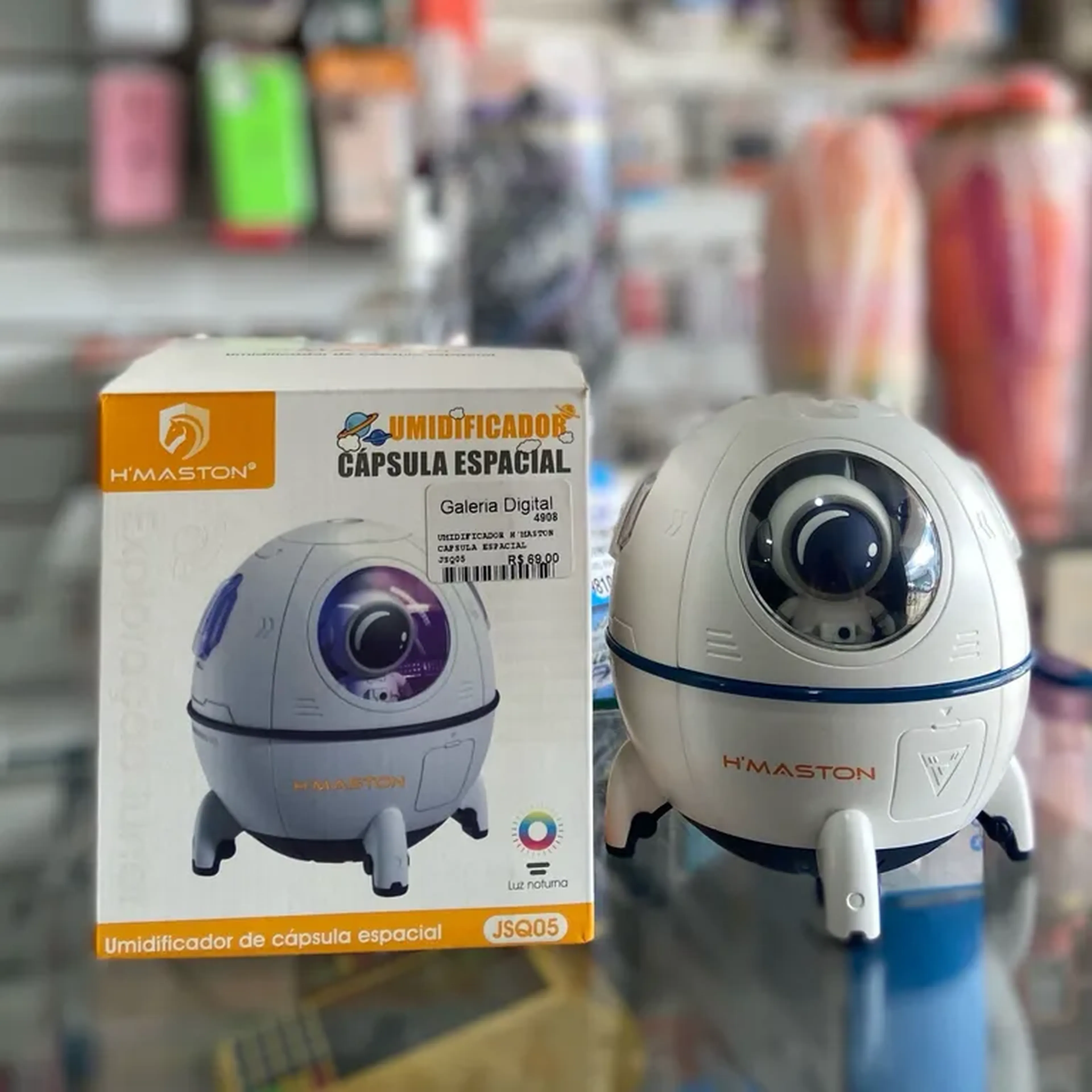 Umidificador Cápsula espacial imagem