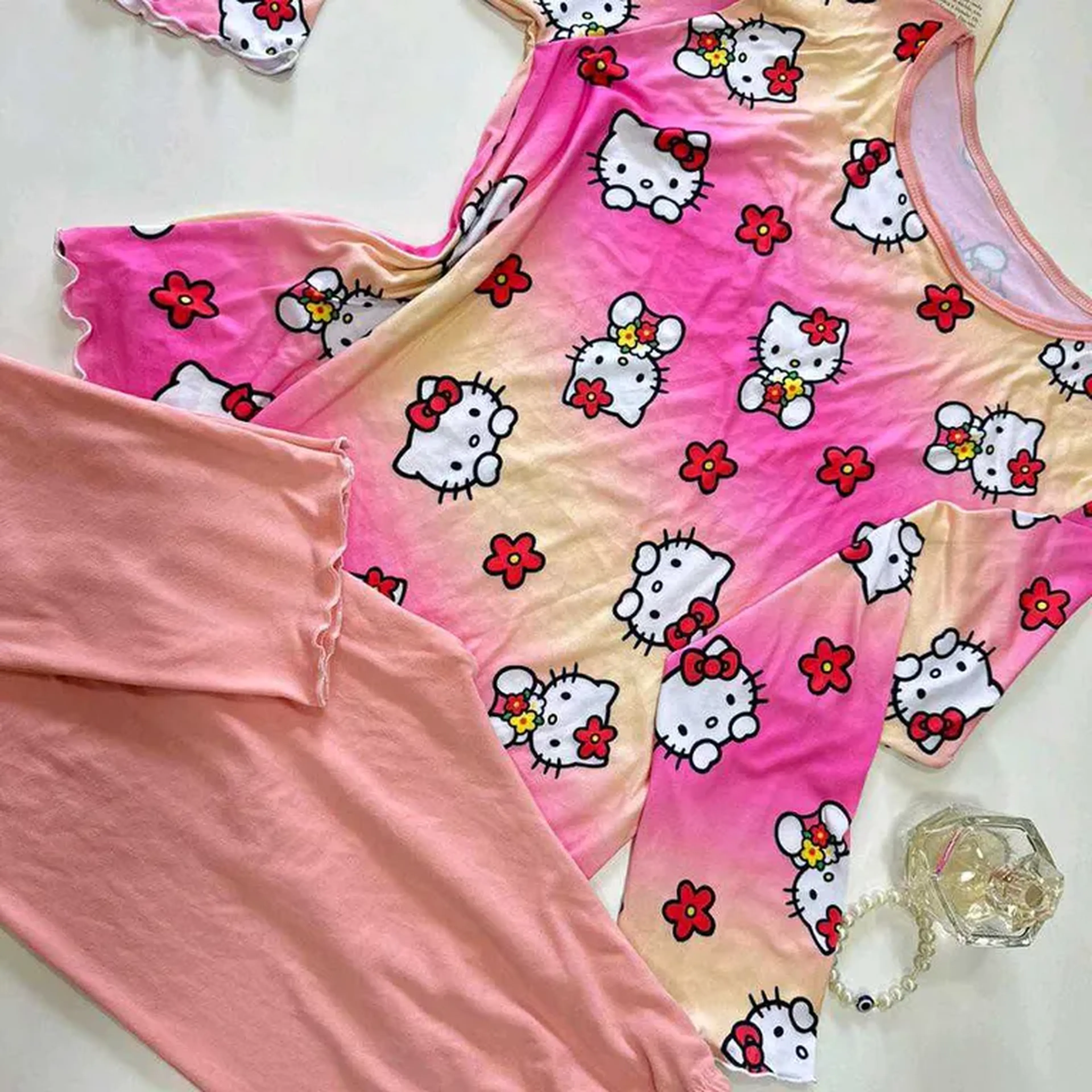 pijama calça manga longa 1526380 imagem